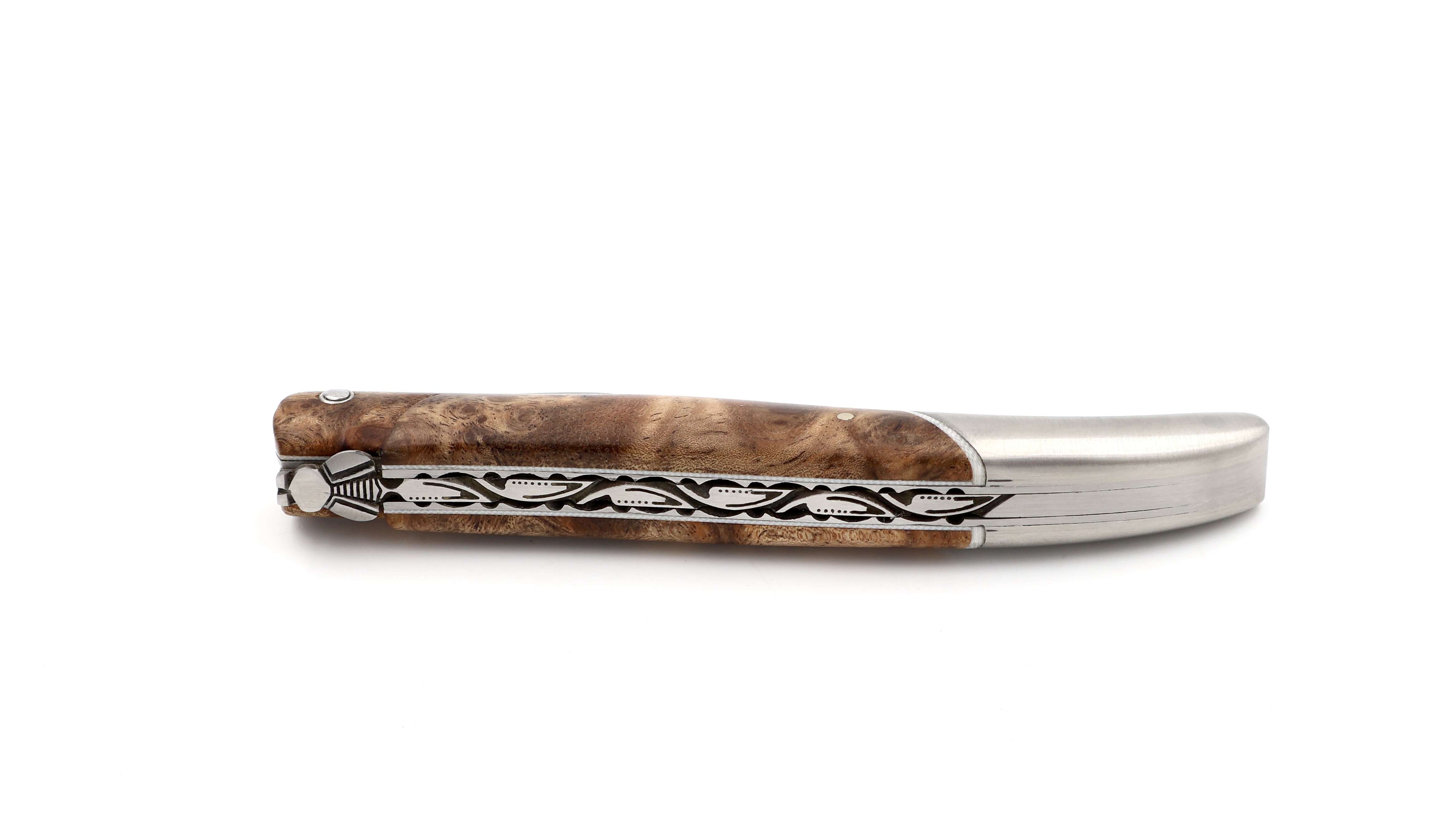 Laguiole en Aubrac Laguiole knife Albizia Burlwood