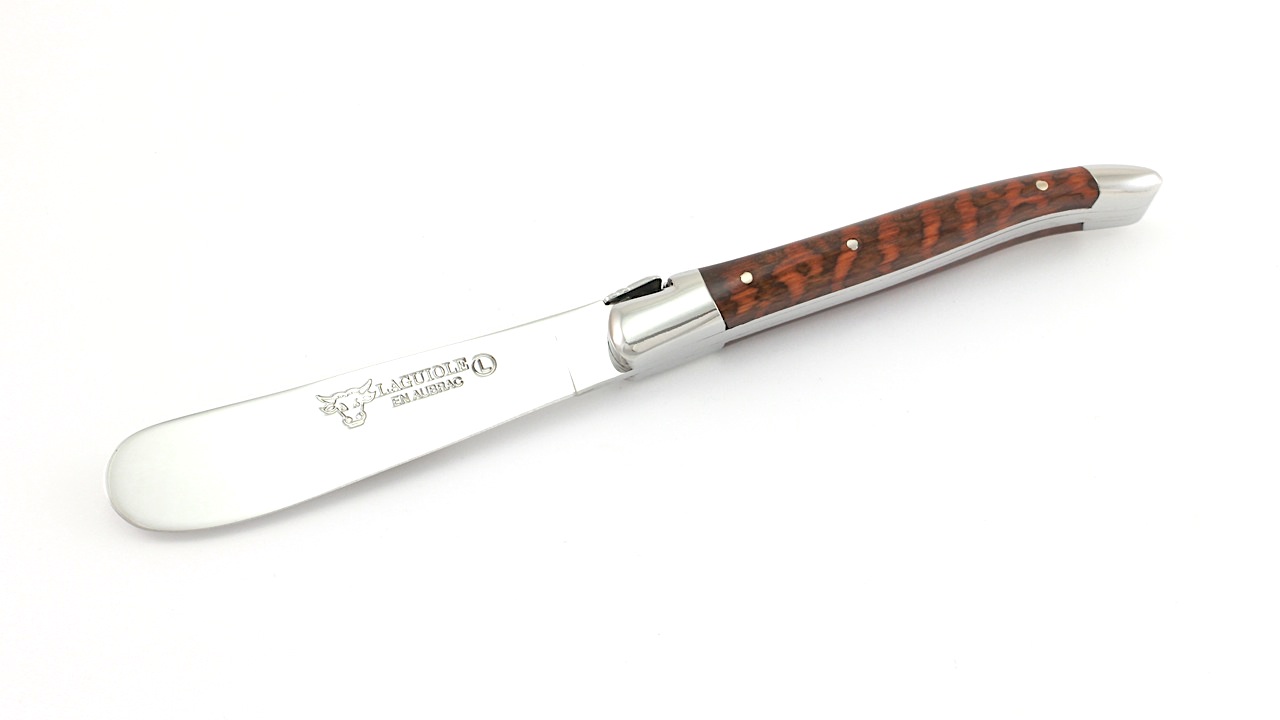 Laguiole en Aubrac butter knife Snakewood