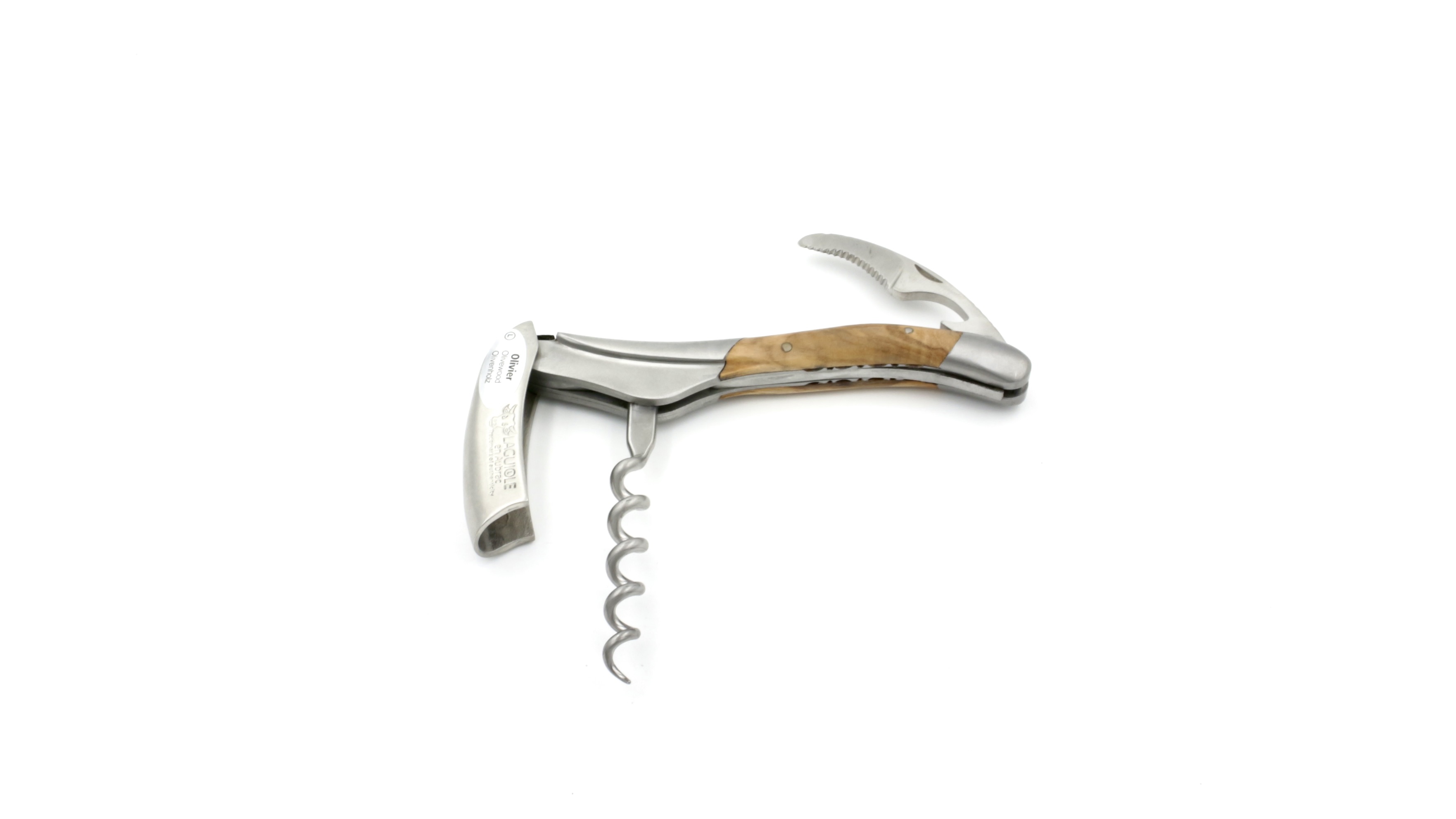 0295F85B-269E-41C3-B278-6DF6A606E184_1_201_a Laguiole en Aubrac Sommeliermesser Olive guillochiert besondere Biene
