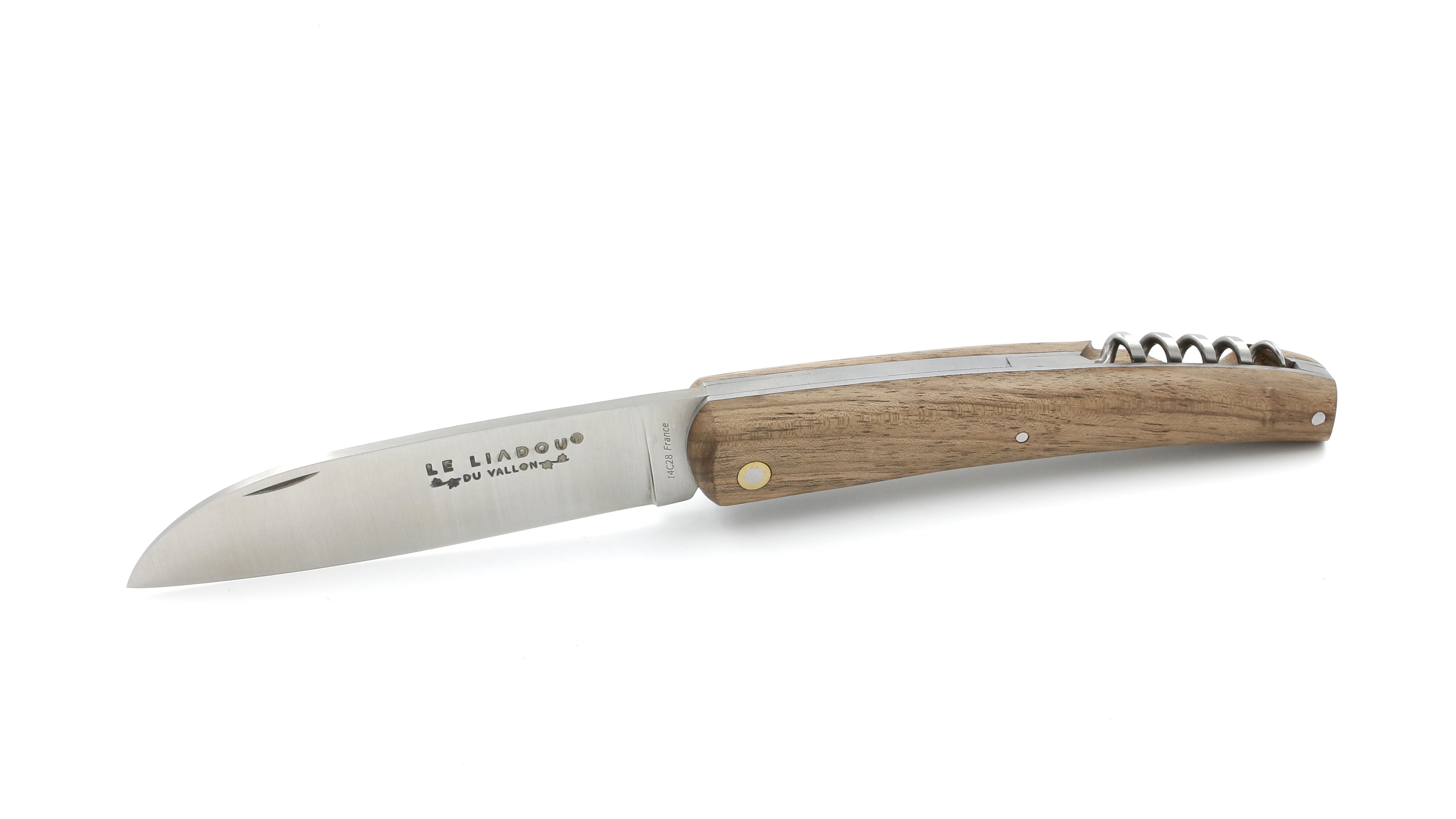 DB683F02-C095-4448-9830-F7201C7B8649_1_201_a Liadou du Vallon Winzermesser Nussbaum mit Korkenzieher 12 cm
