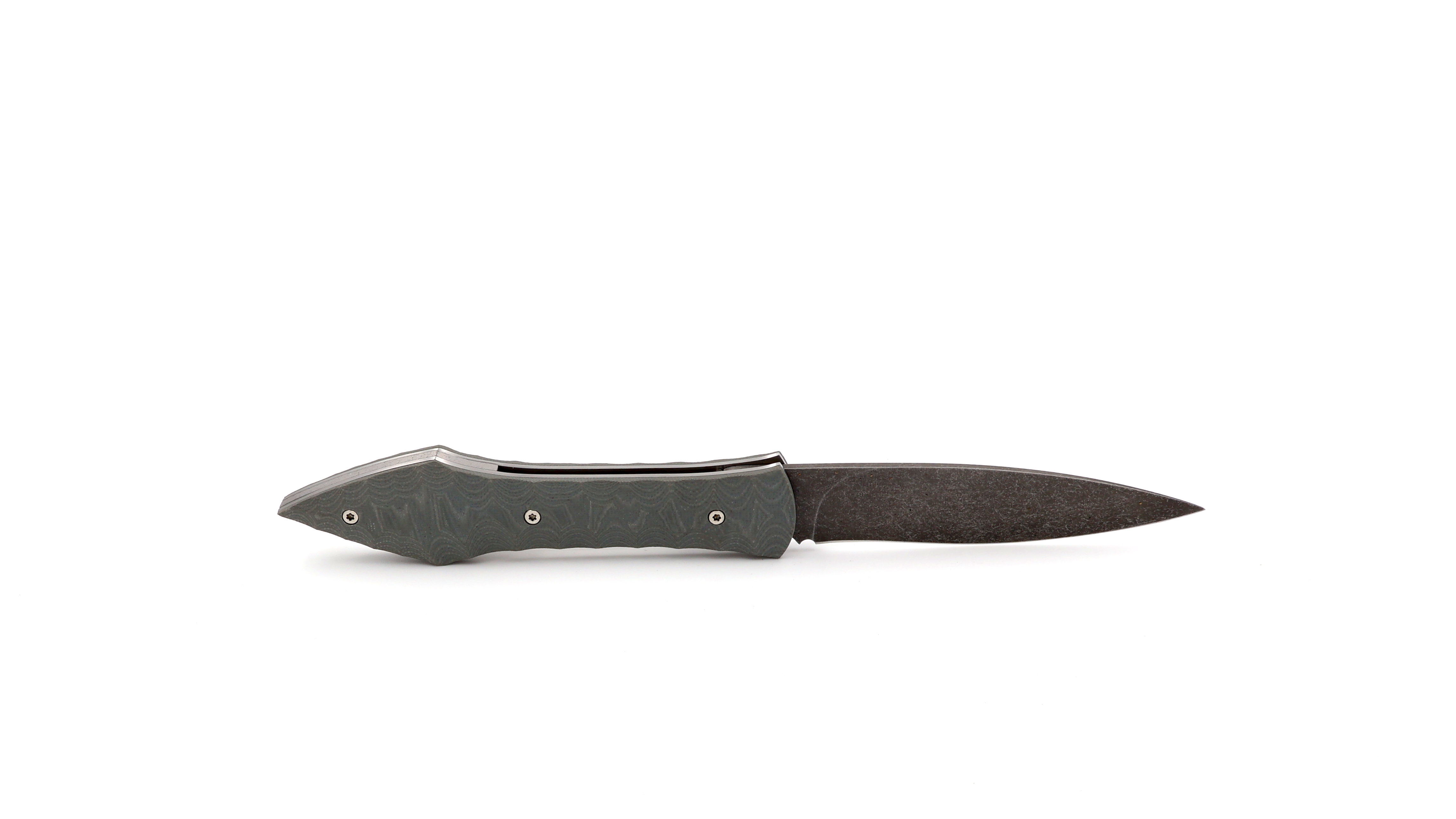 Laraud Blades L’Oegopsyde faceted grey G10