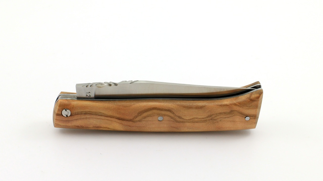 AU SABOT ALPIN snowflake olive wood full handle