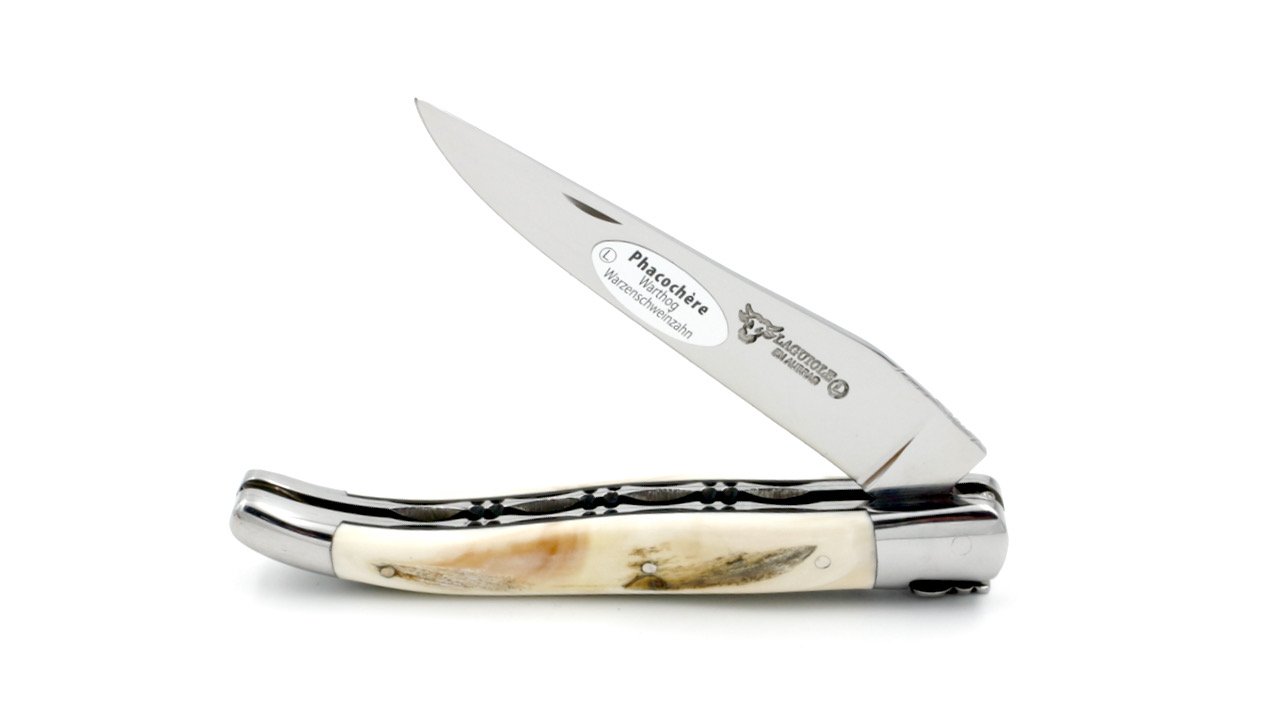 Laguiole en Aubrac Wüstenwarzenschwein Doppelplatine 12 cm