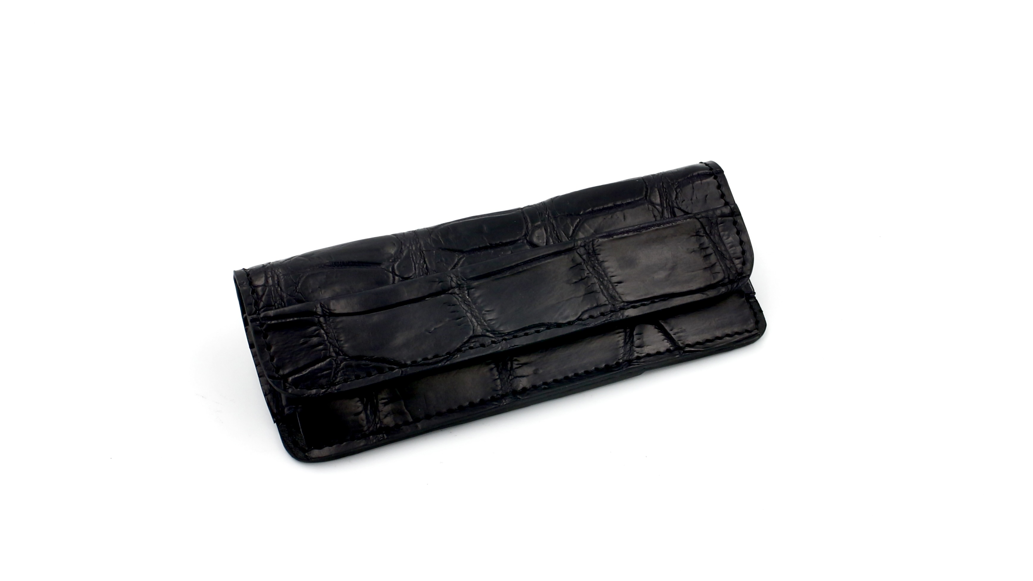 MAX CAPDEBARTHES ostrich leather sheath TENDANCE 13 cm knives