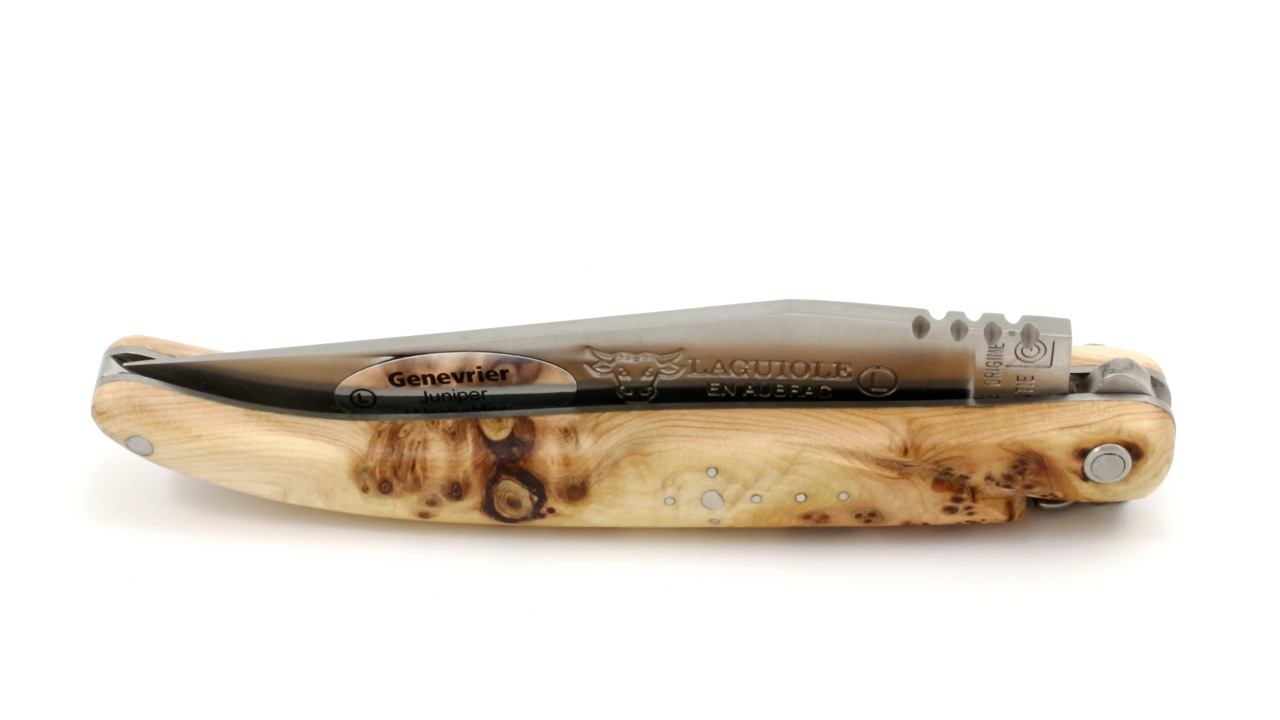 Laguiole en Aubrac juniper full handle 10 cm