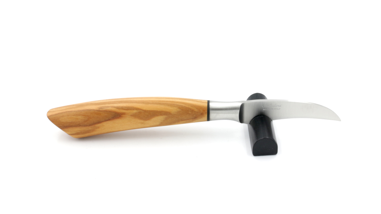 Saladini Schälmesser Olive 7 cm