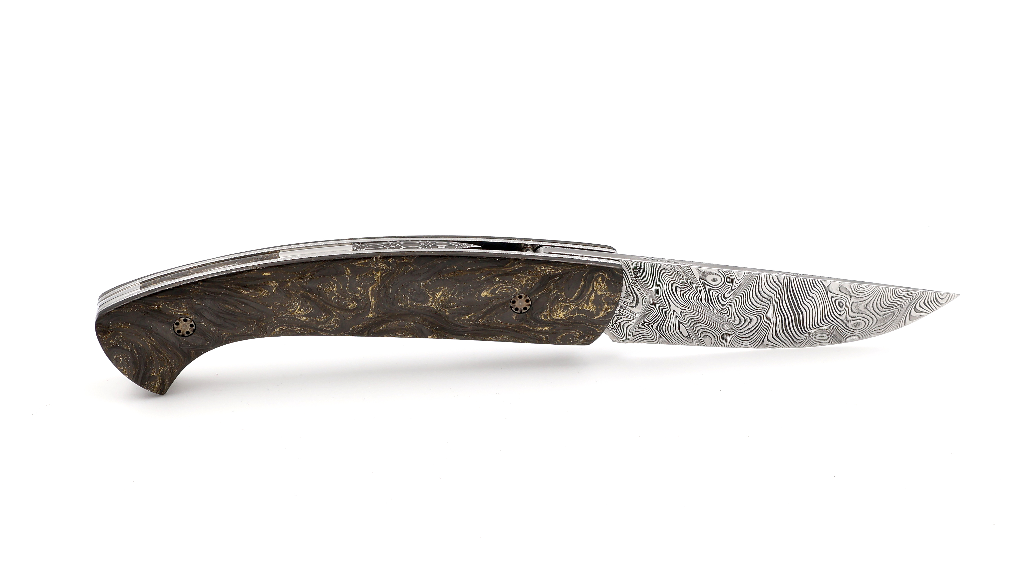 MANU LAPLACE 1515 PETIT carbon damascus & damasus