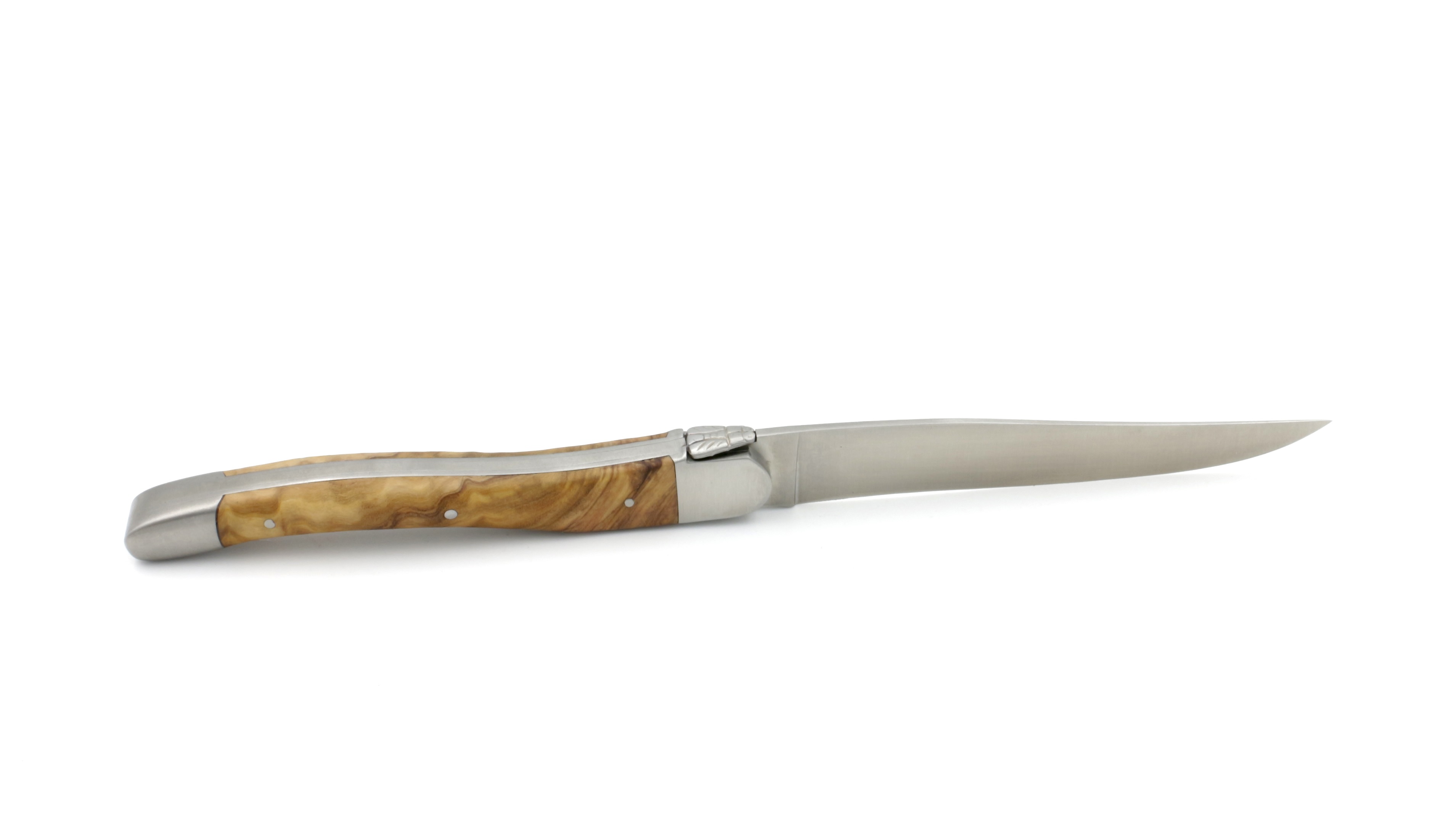 Château Laguiole Signature Steakknives olive set of two