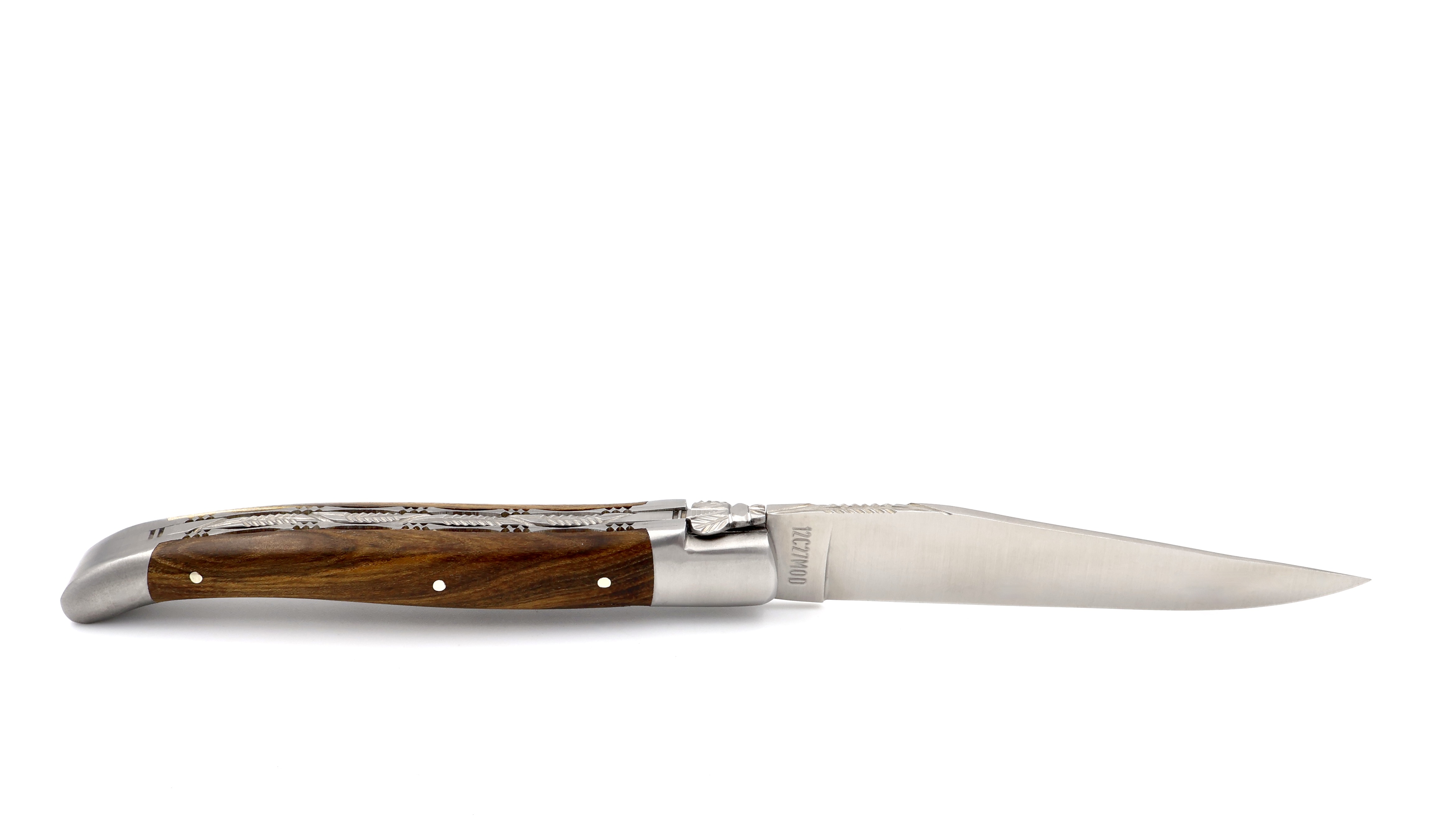 Laguiole en Aubrac Pistazie Doppelplatine 12 cm