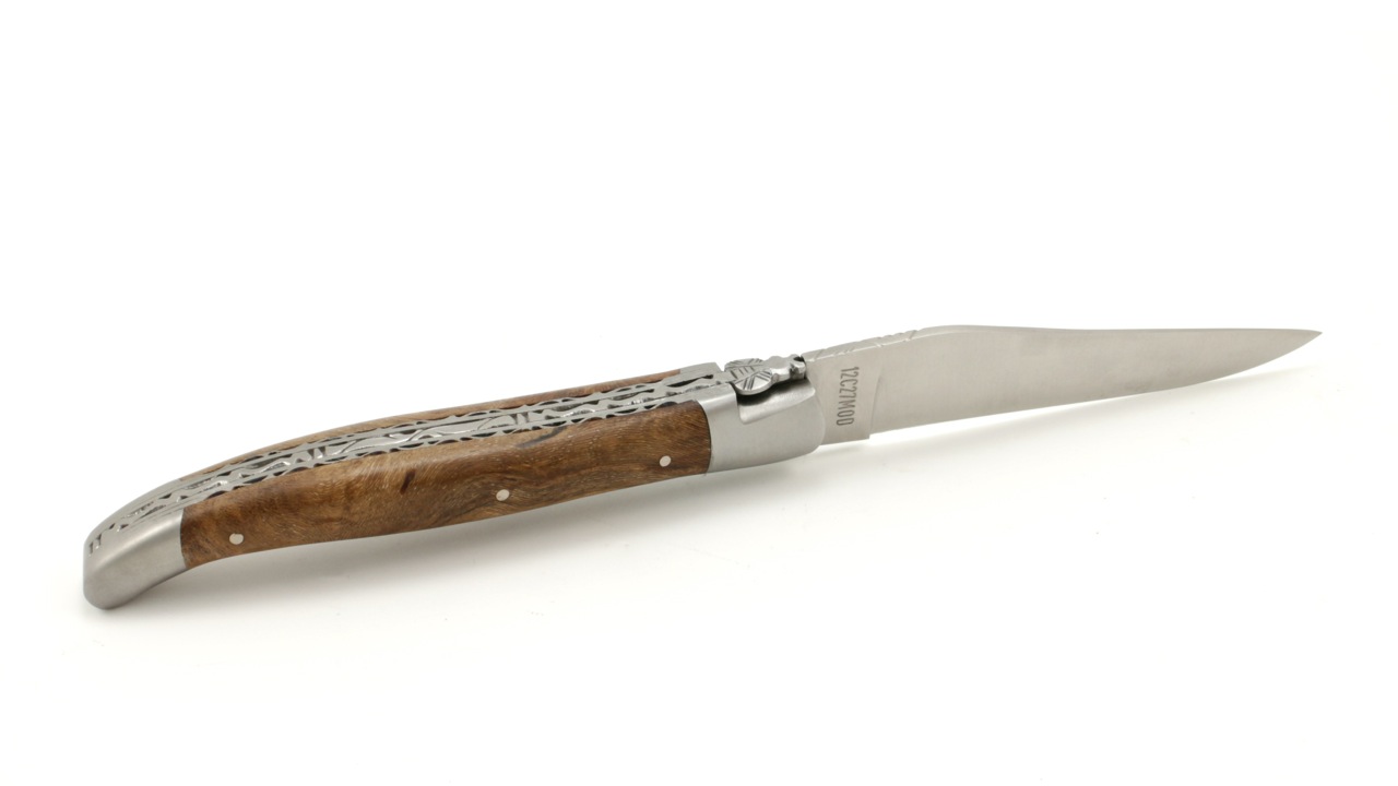 Laguiole en Aubrac Weinstock Doppelplatine 12 cm