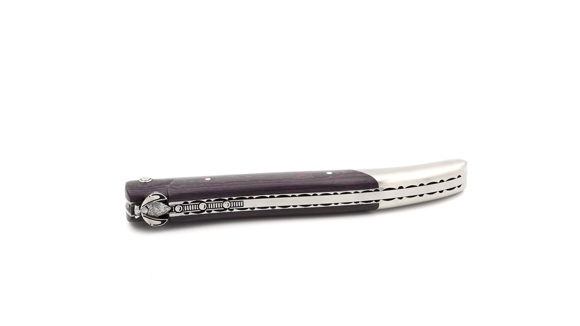 Meisterstück Laguiole en Aubrac FAT Carbon Purpel Haze 12 cm   