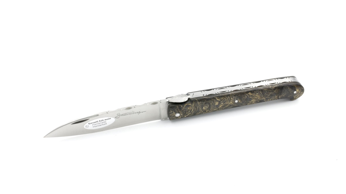 Sauveterre knife DARK MATTER gold