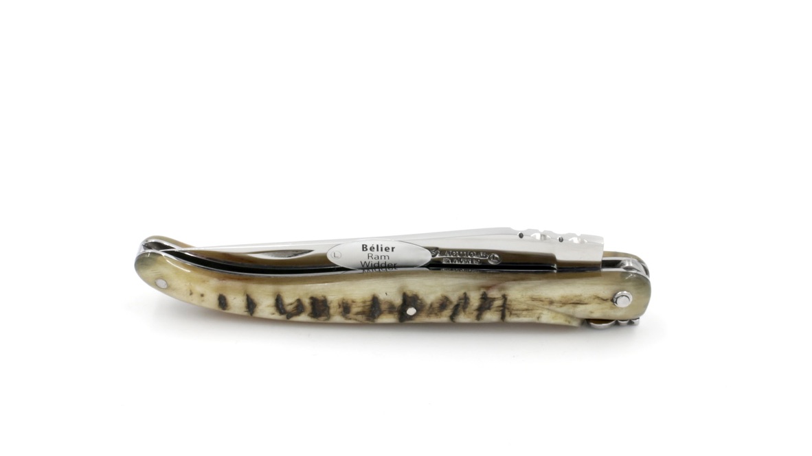 Laguiole en Aubrac ramhorn crust full handle 12 cm