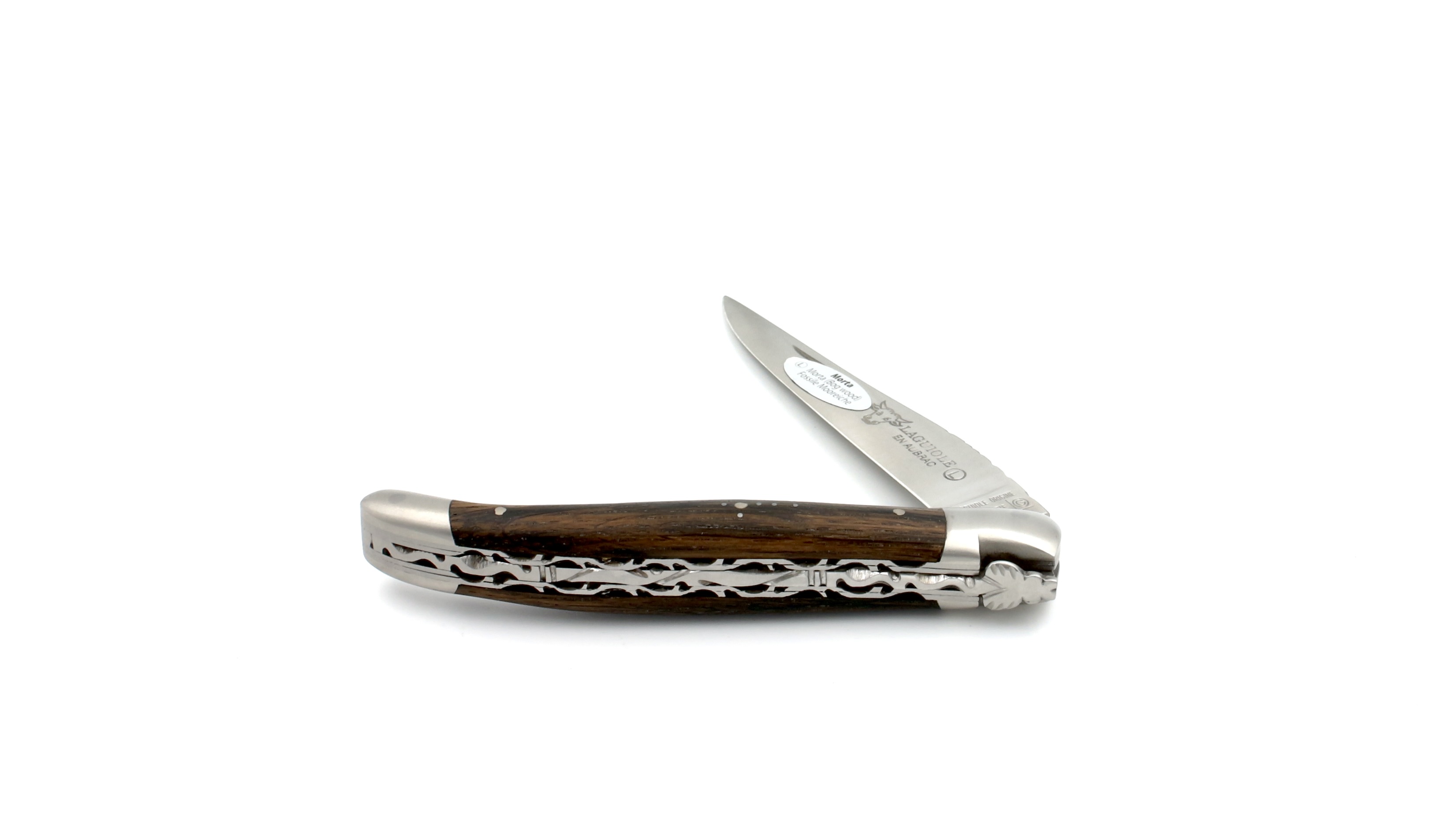 Laguiole en Aubrac Mooreiche Doppelplatine 12 cm