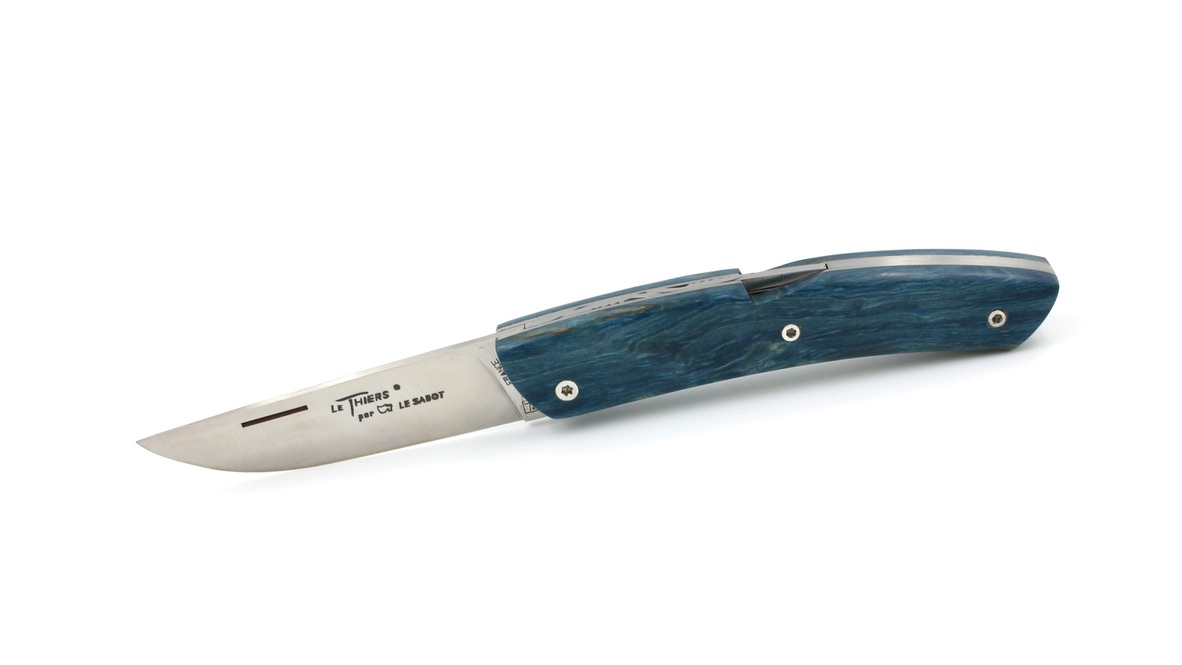 AU SABOT Thiers knife with lock birchwood