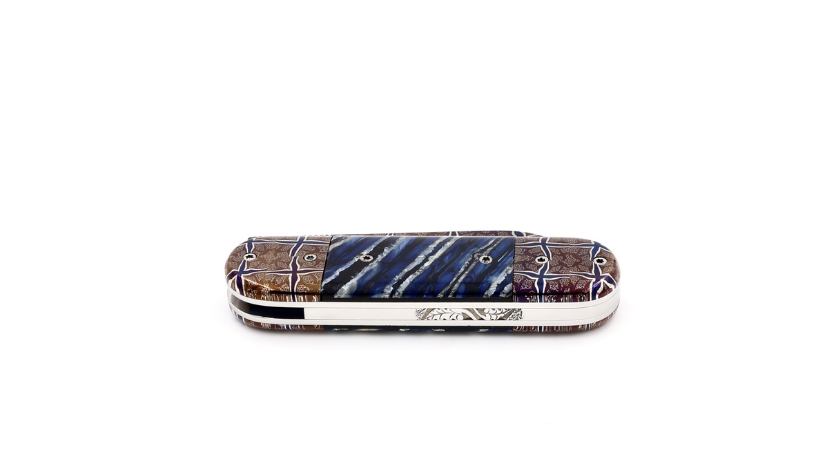 Philippe Soeuvre le BULL mammoth tusk damaskus blade 