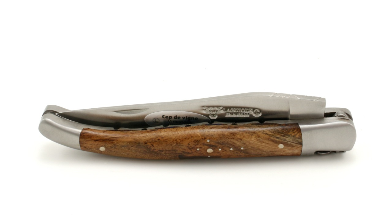 Laguiole en Aubrac Weinstock Doppelplatine 12 cm