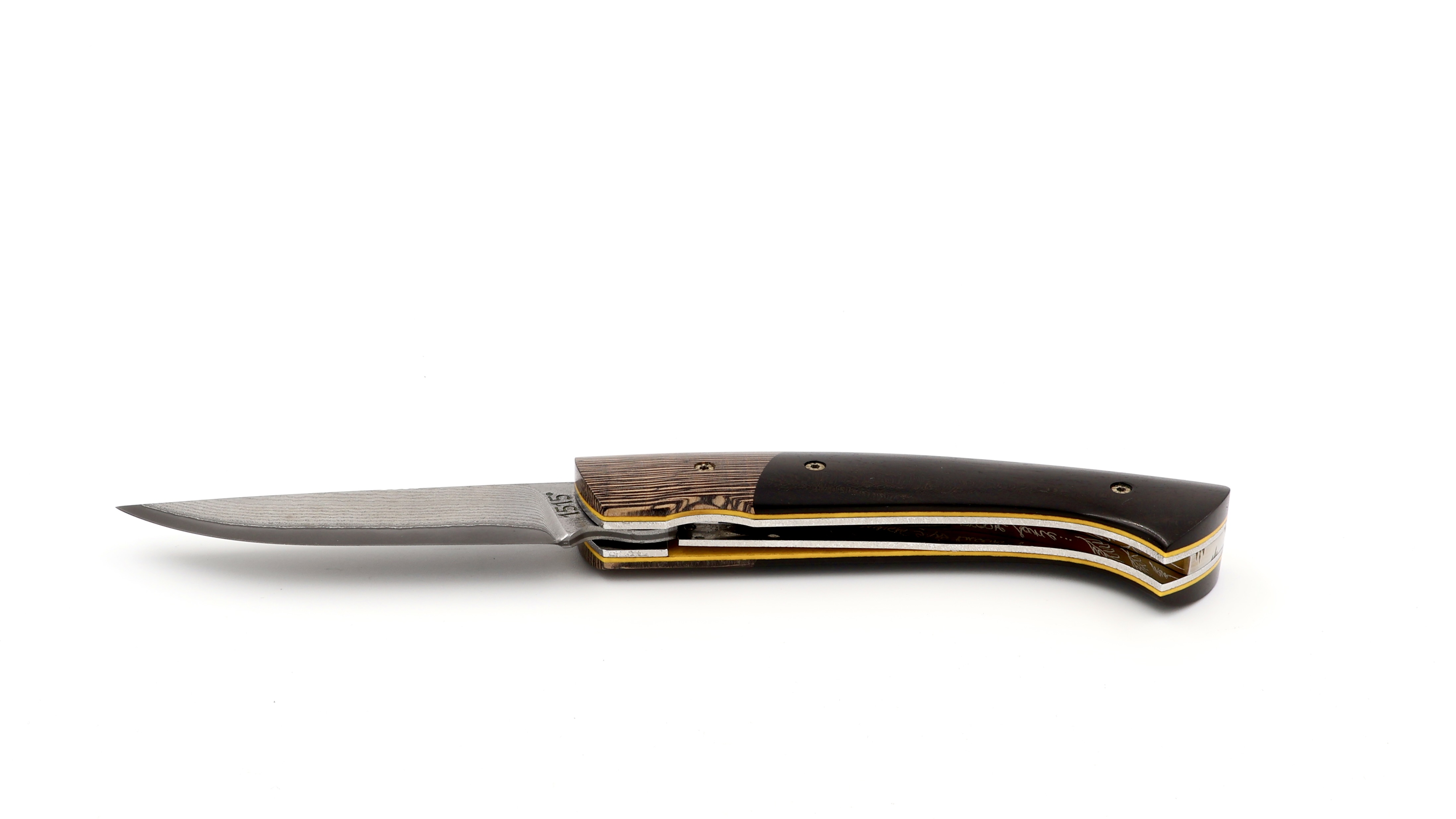 MANU LAPLACE 1515 ZULU ebony/palmwood VG 10 damascus
