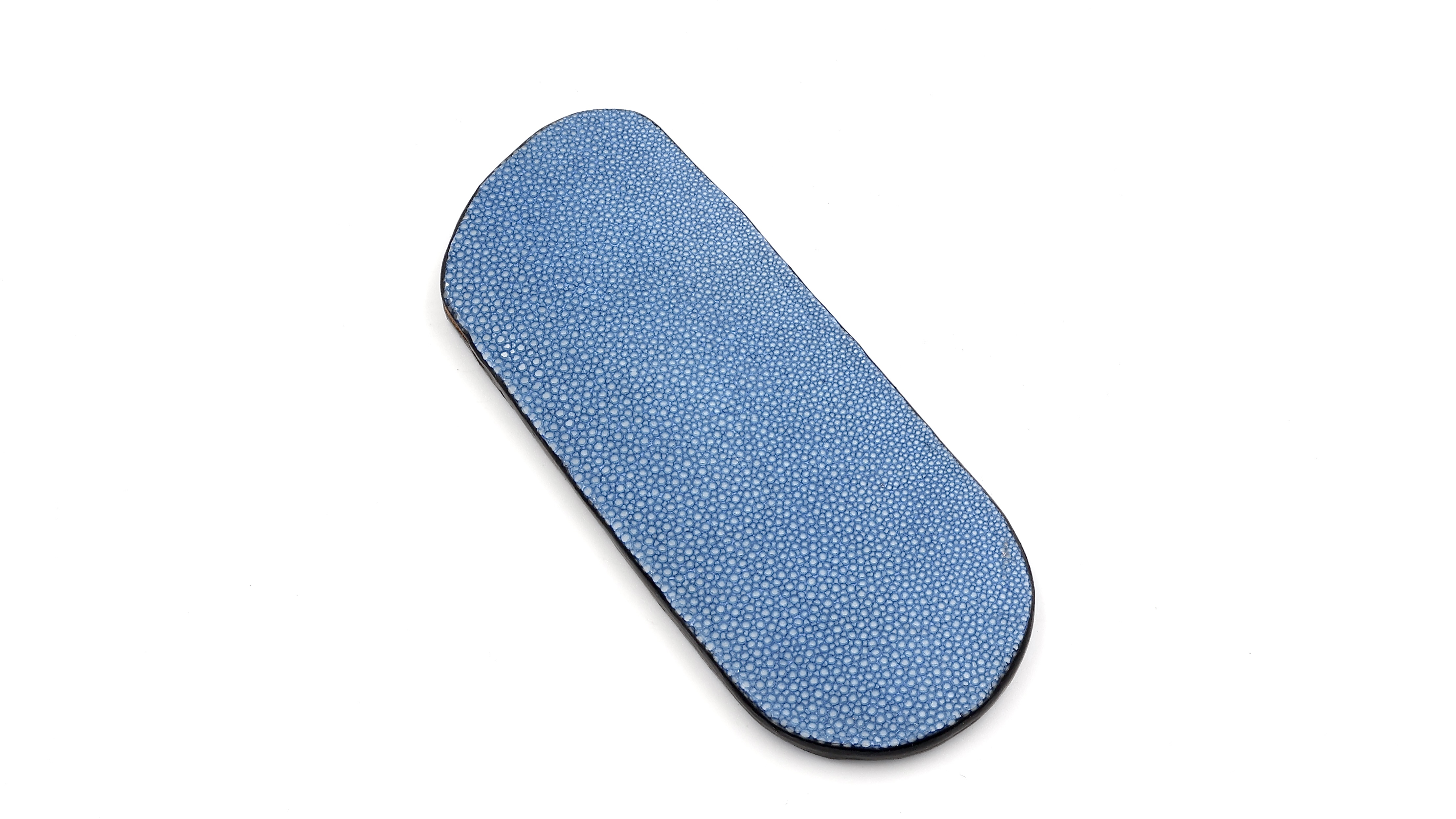 Atelier N°7 stingray leather lightblue 14 cm