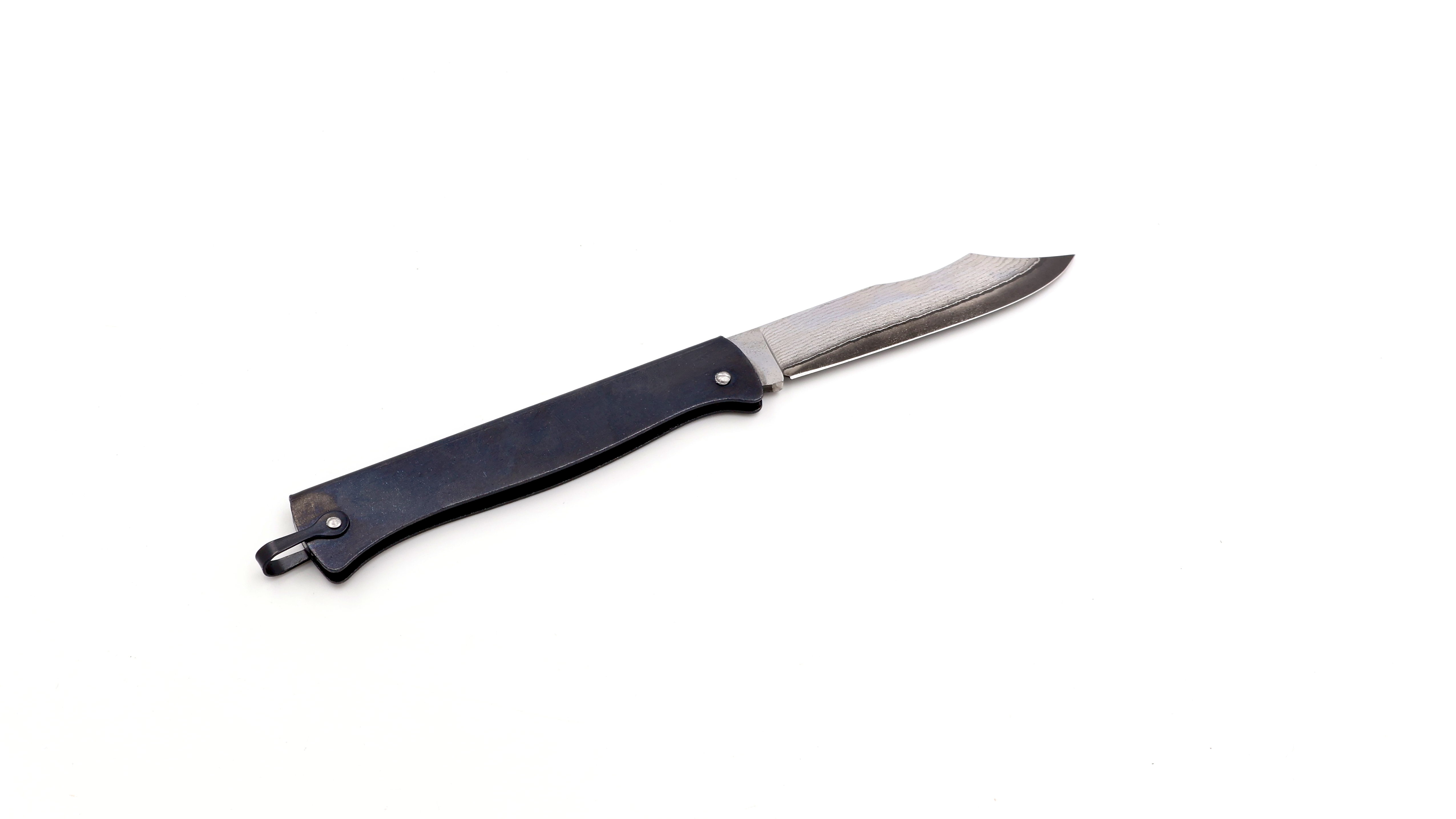 Cognet DOUK-DOUK knife 11 cm TAKEFU VG10 damascus burnished black