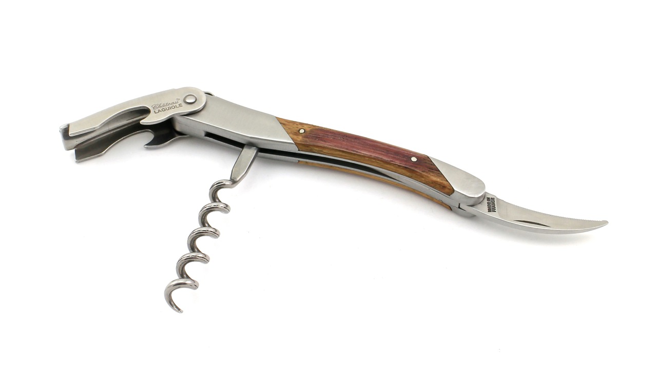 Château Laguiole wine opener GRAND CRU barrel oak