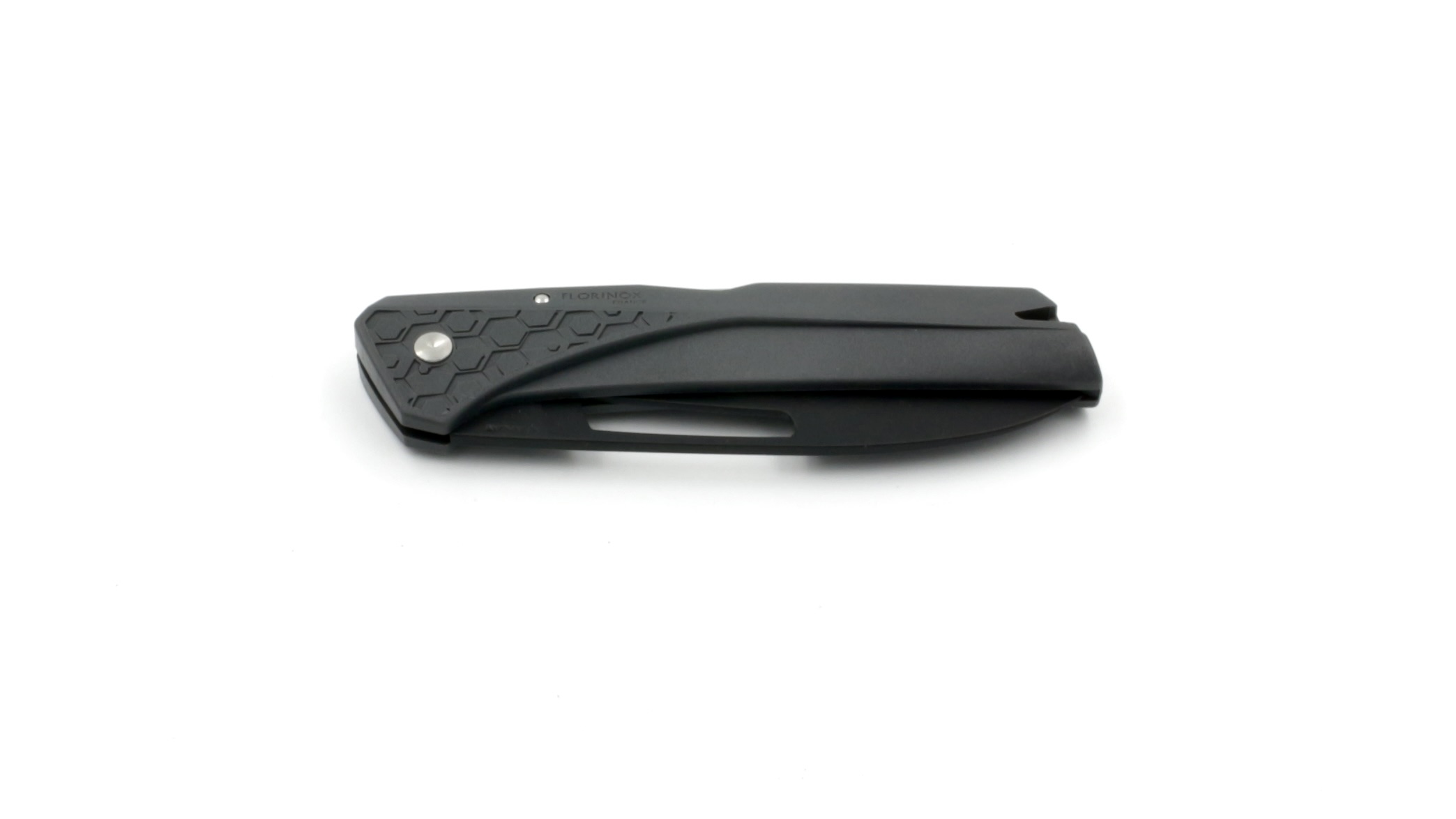 Florinox KIANA ORIGINE black blade Klappmesser anthrazite Klingenausschnitt