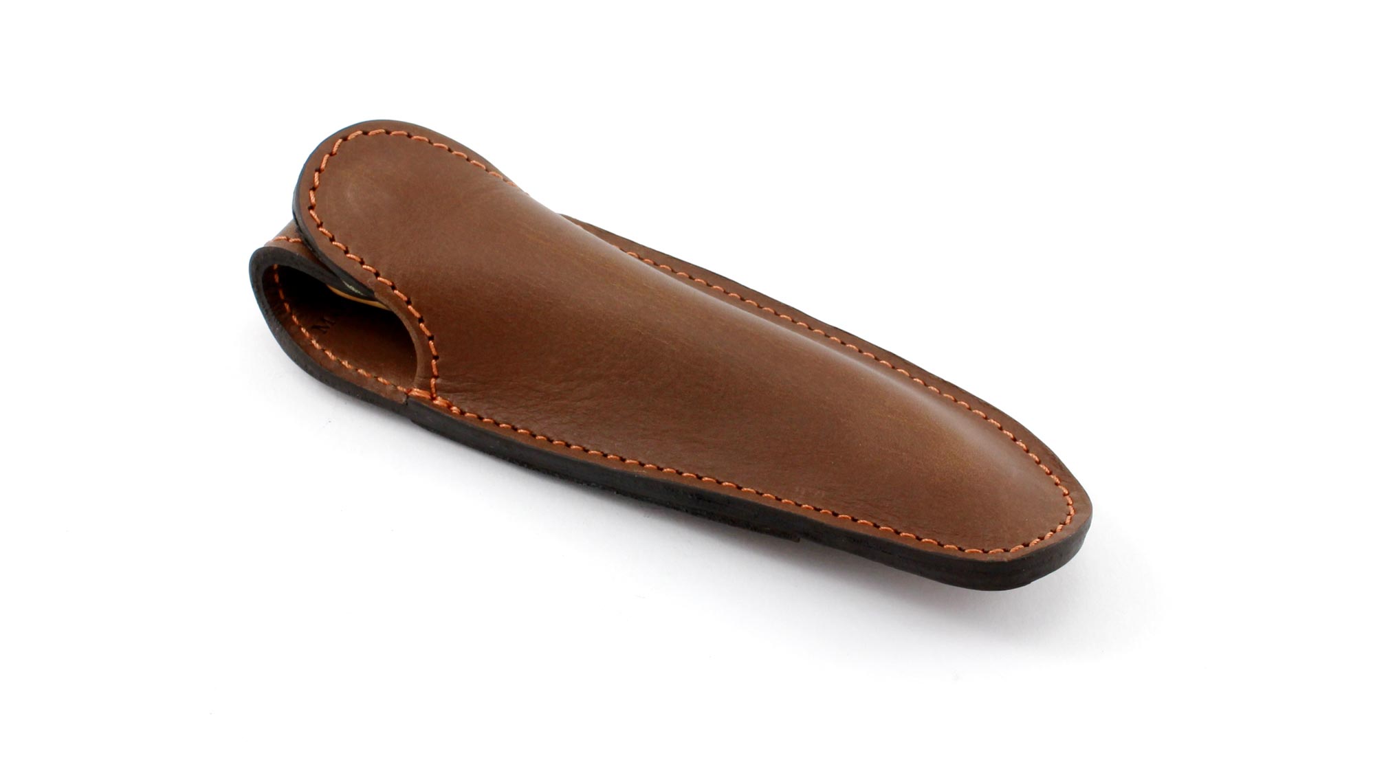 Laguiole Gürteletui CLASS'  von MAX CAPDEBARTHES Farbe choco