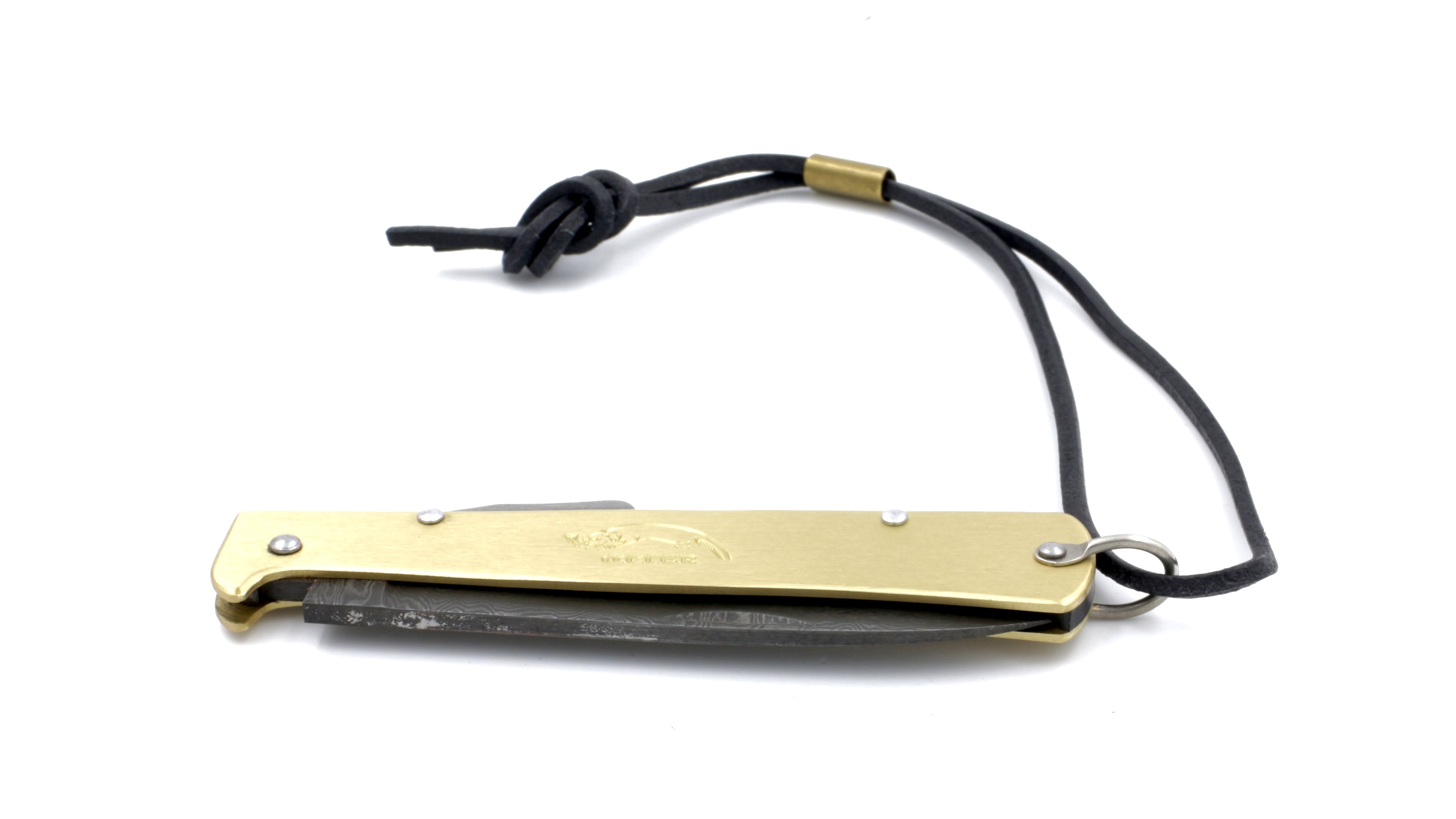 7DD540B0-1624-4D36-8214-DDC9EF1D080B_1_201_a OTTER MERCATOR knife brass scales damascus blade