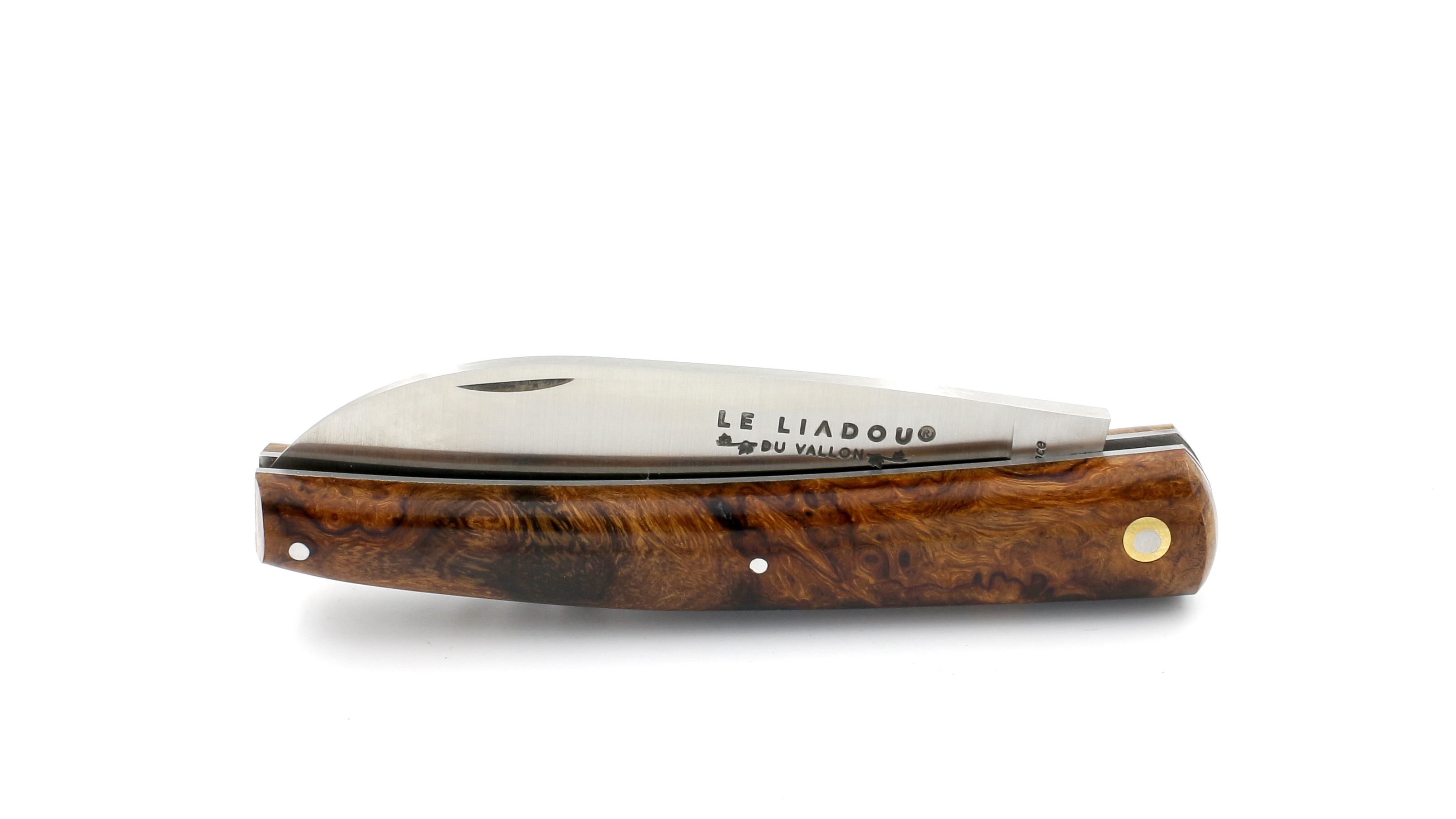 Liadou du Vallon® Winzermesser Wüsteneisenholz mit Korkenzieher 12 cm