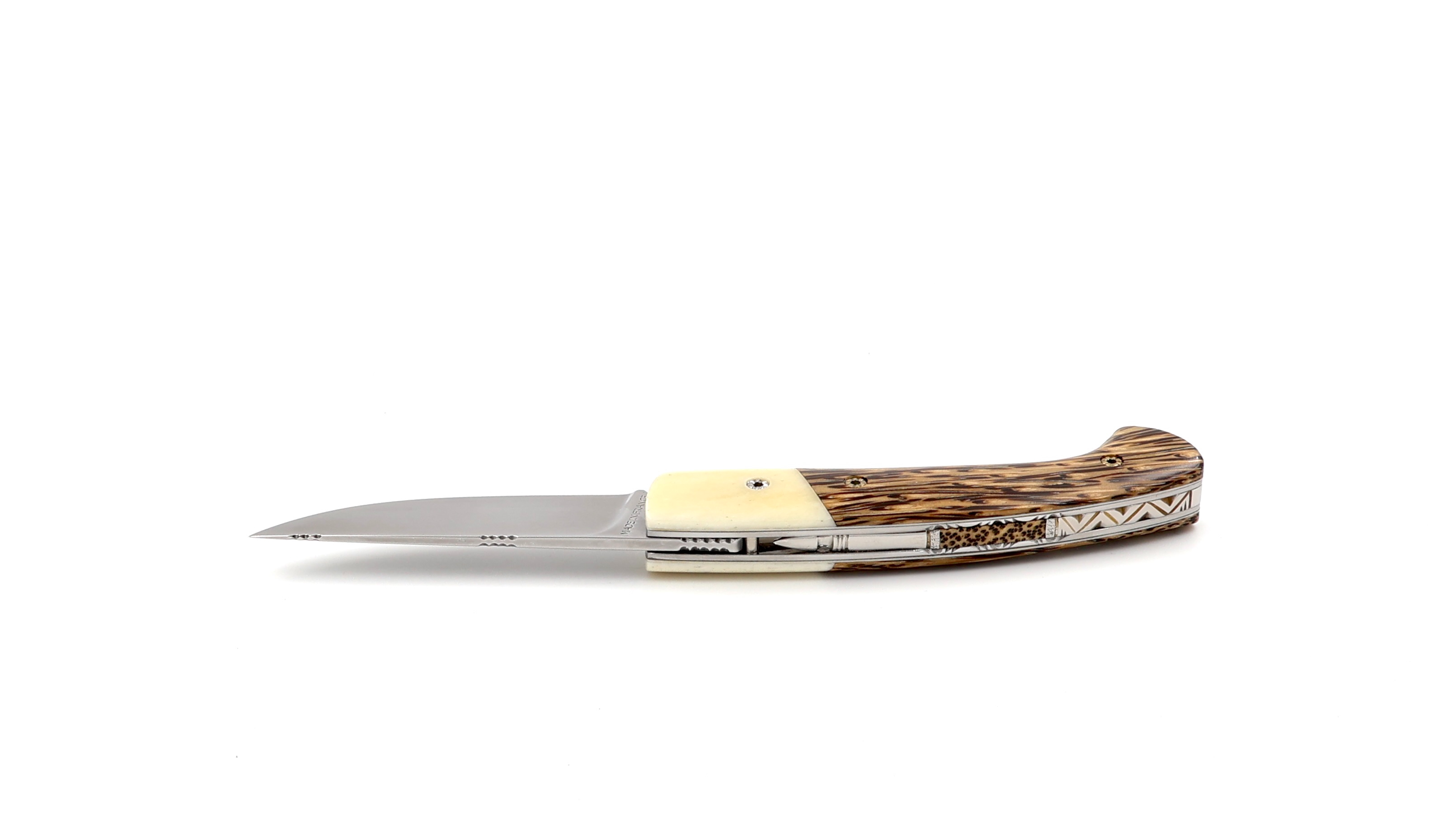 MANU LAPLACE 1515 PETIT  ZULU palmwood and bone 