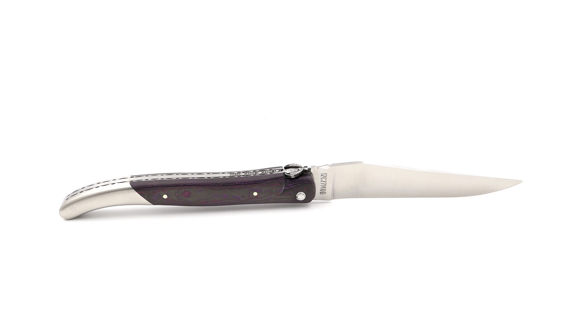 Meisterstück Laguiole en Aubrac FAT Carbon Purpel Haze 12 cm   