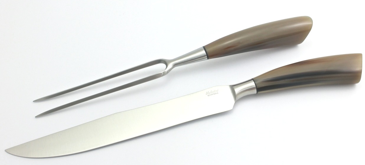 Saladini-Tranchier-Hornspitze-2I5lbND4KvT2EY Saladini Tranchierbesteck 2-teilig Olive