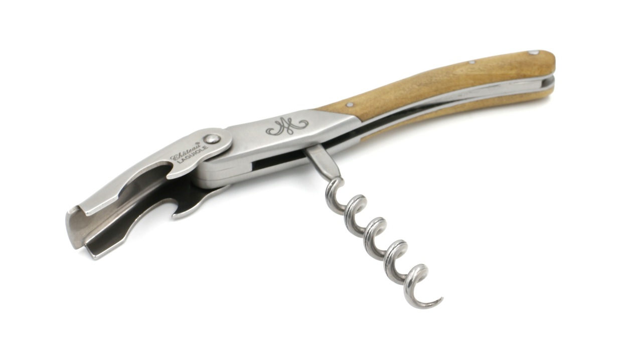 Château Laguiole wine opener GRAND CRU VERSAILLES tulip tree