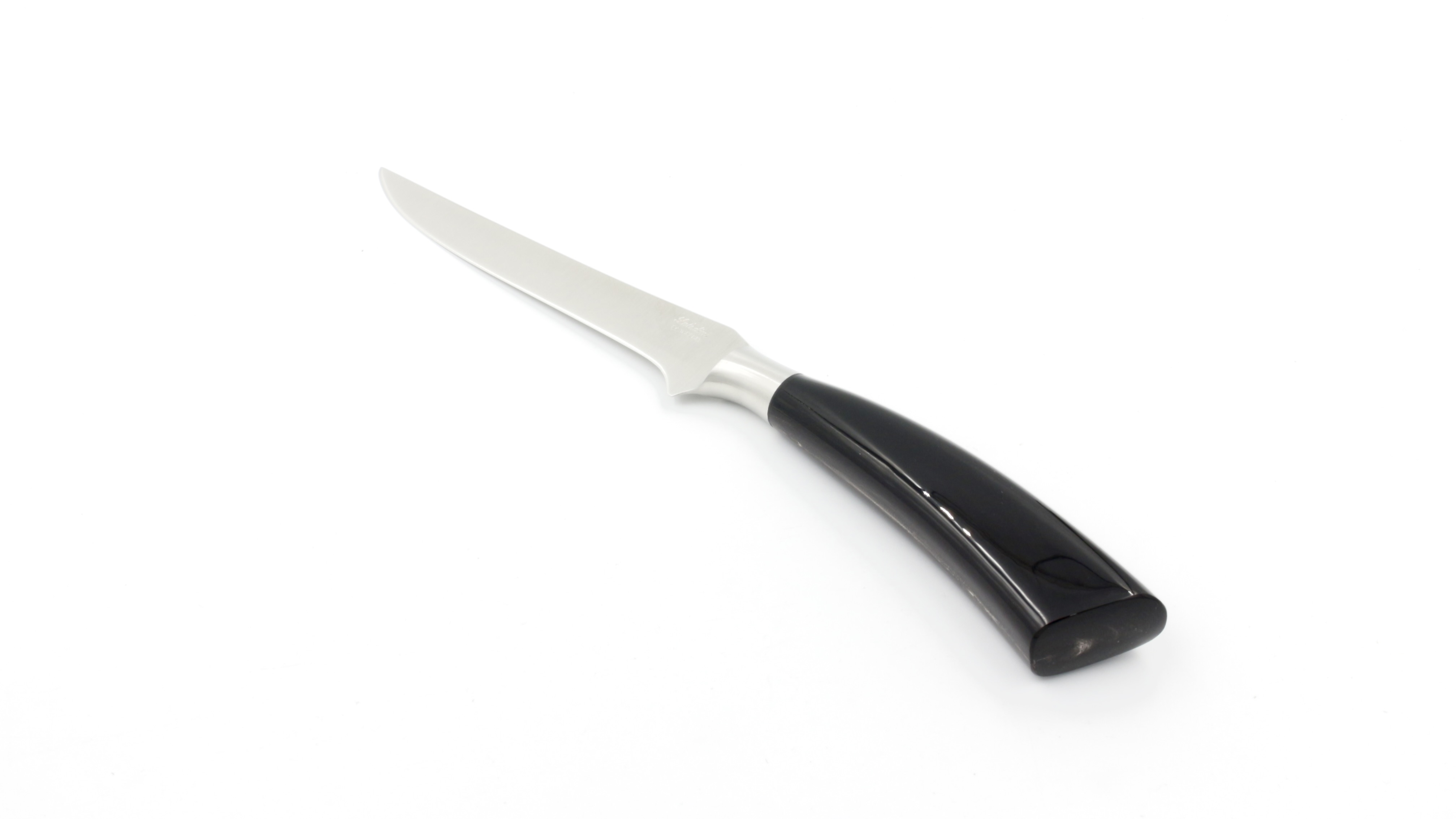 Saladini Ausbeinmesser Büffelhorn 16,5 cm