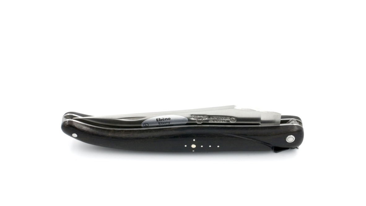Laguiole en Aubrac Elegance ebony wood full handle 12 cm