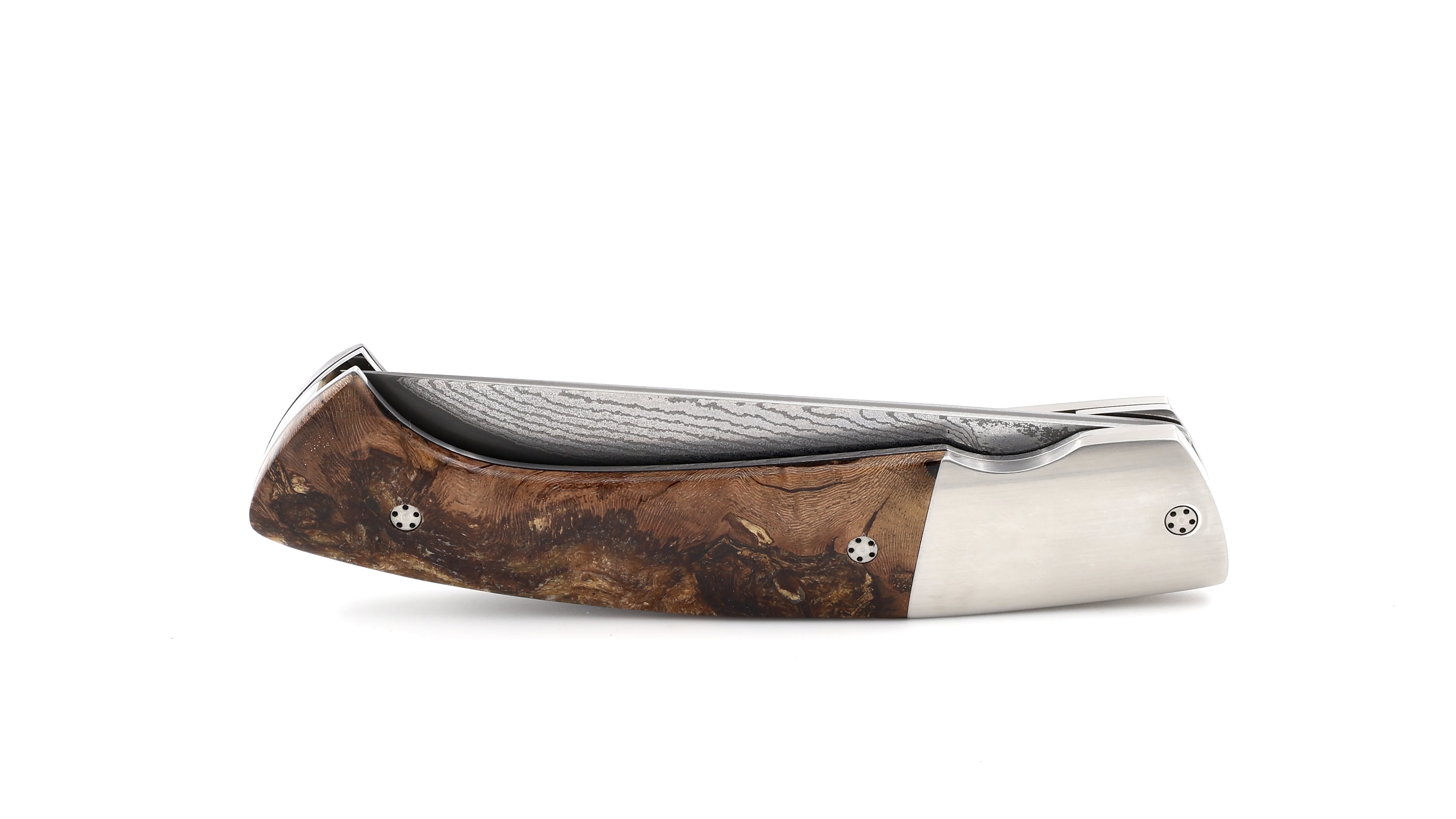 MANU LAPLACE 1515 Weinstock Suminagashi VG10 Damastklinge