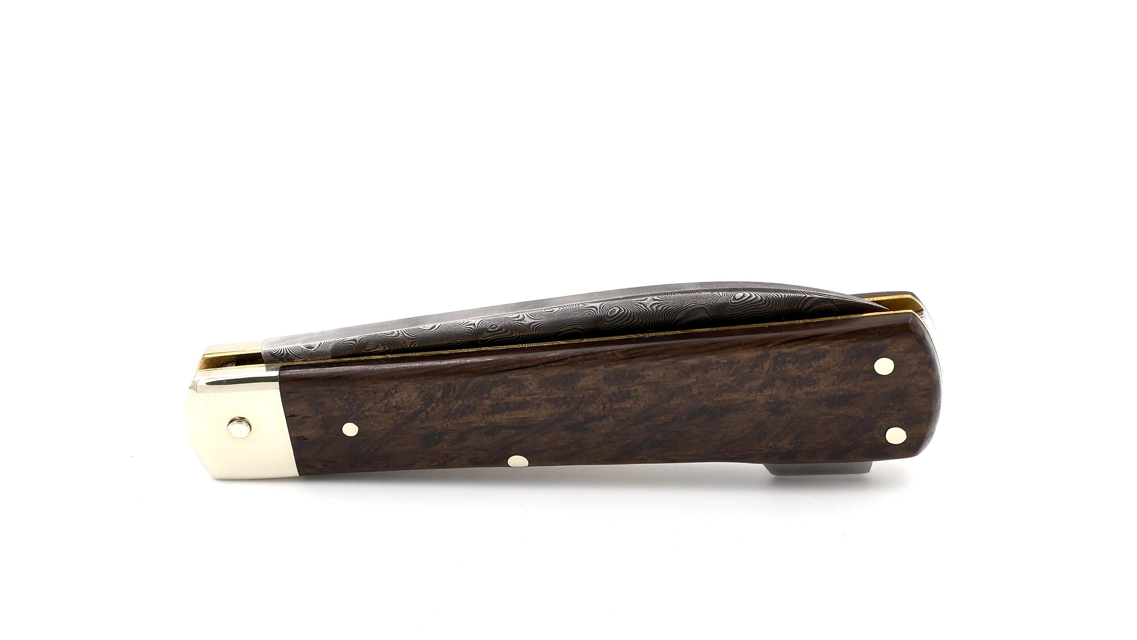 Robert Klaas knife bog oak DSC Damascus