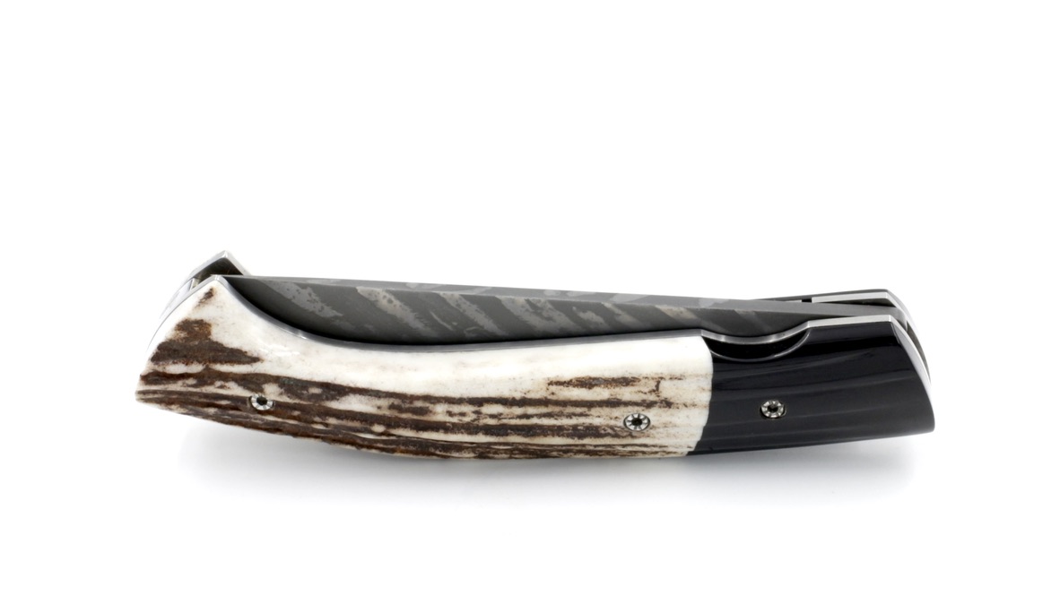 MANU LAPLACE 1515 stag horn/buffalohorn blade L'eau forte