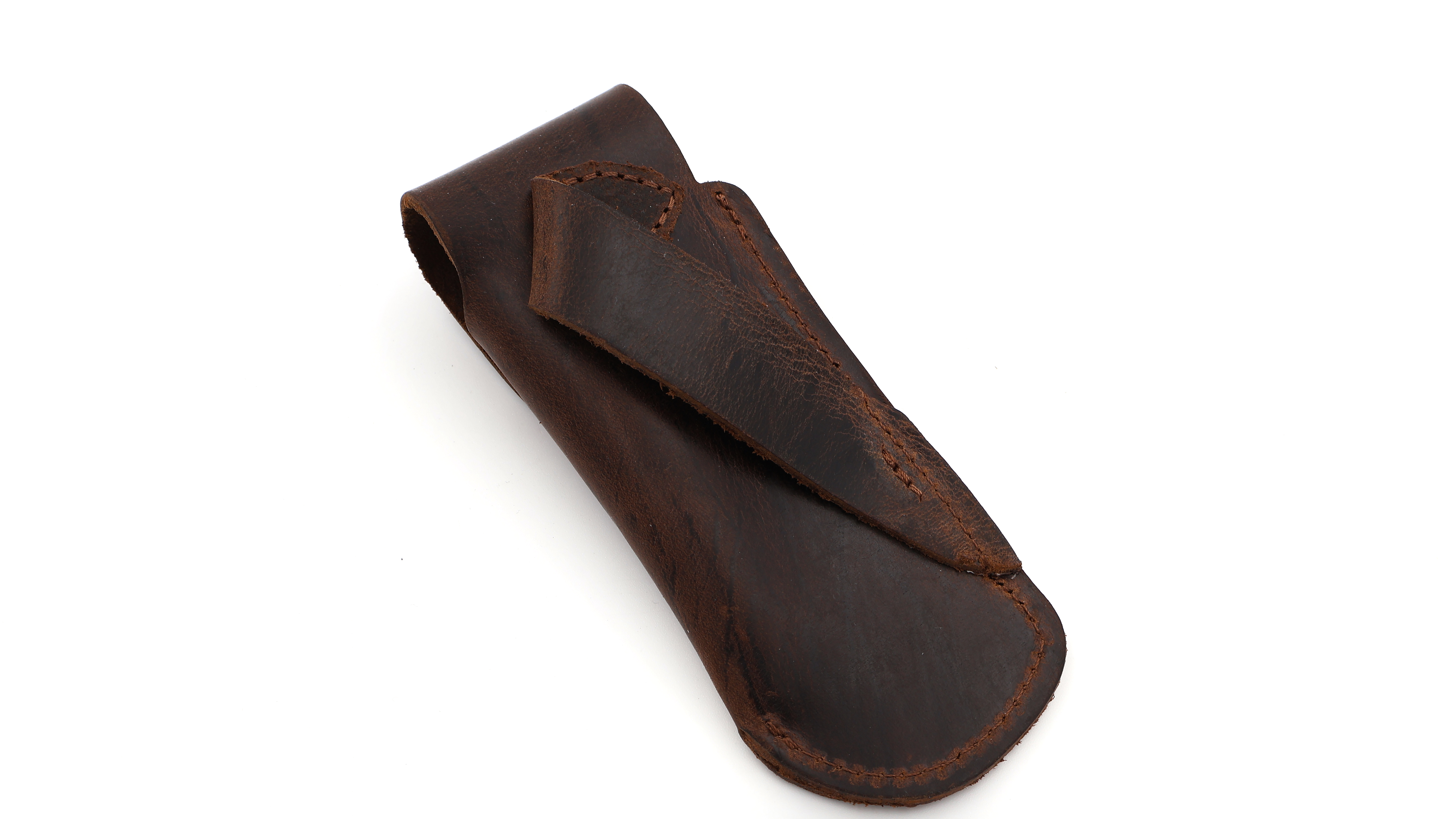 Arbalete holster for hunting knife brown