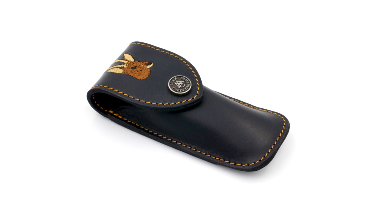 MAX CAPDEBARTHES leather sheath RANDONNEUR 11 to 16 cm knives