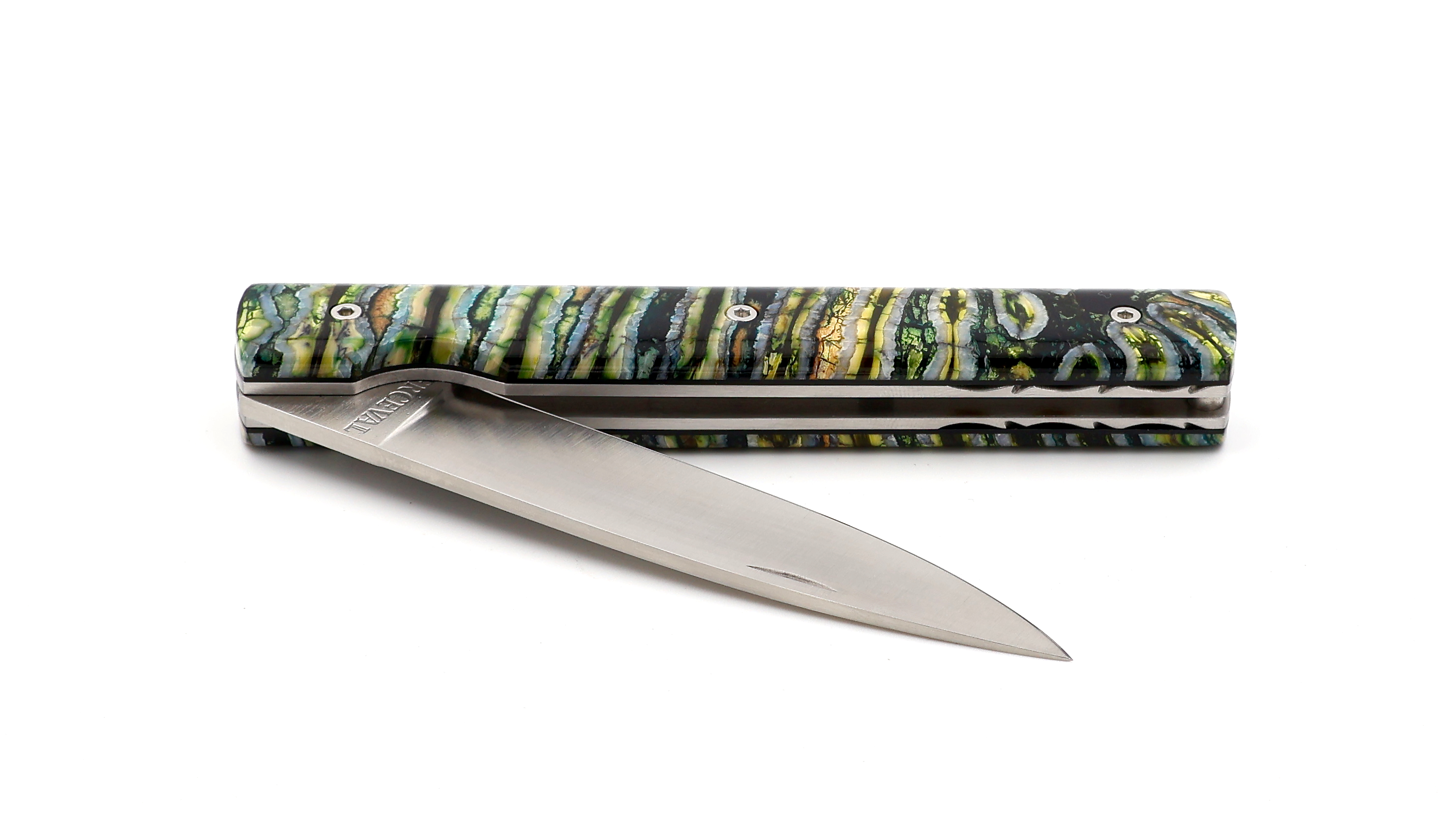 PERCEVAL Le Francais with guillochage mammoth tusk green