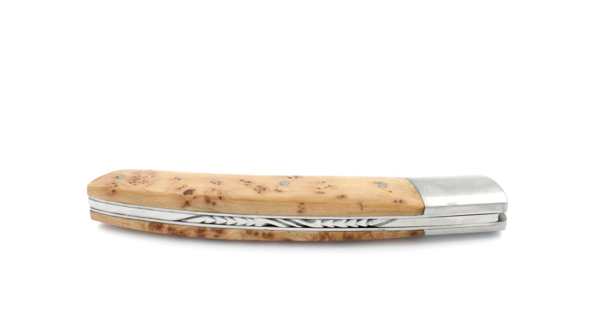 AU SABOT THIERS knife juniper with damscus blade