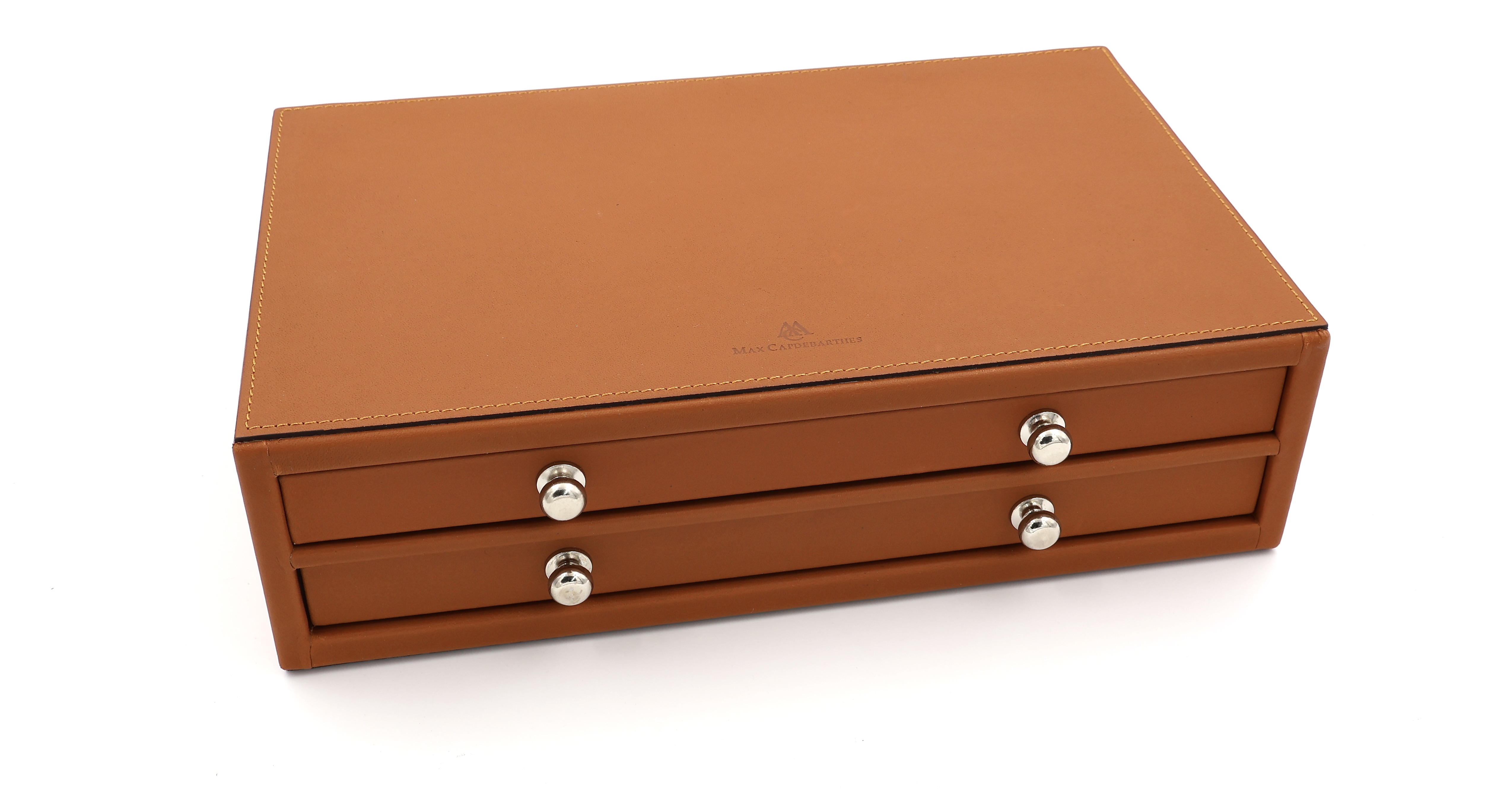 MAX CAPDEBARTHES leather casket for collectors 12 knives