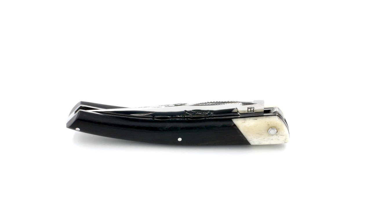 ARBALETE G. David  Thiers knife ebony/bone
