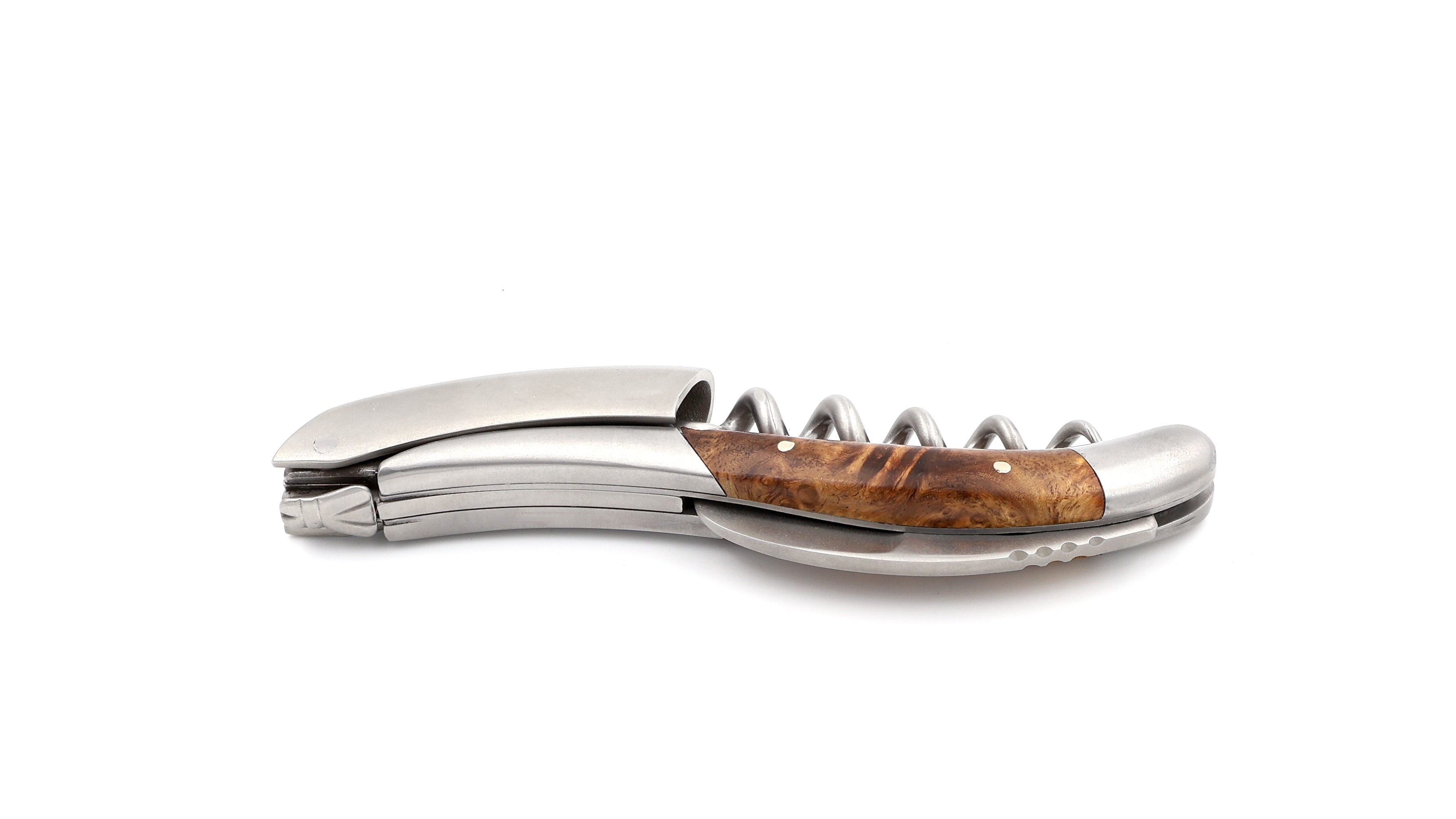 Laguiole en Aubrac Sommeliermesser Amboina Wurzelholz