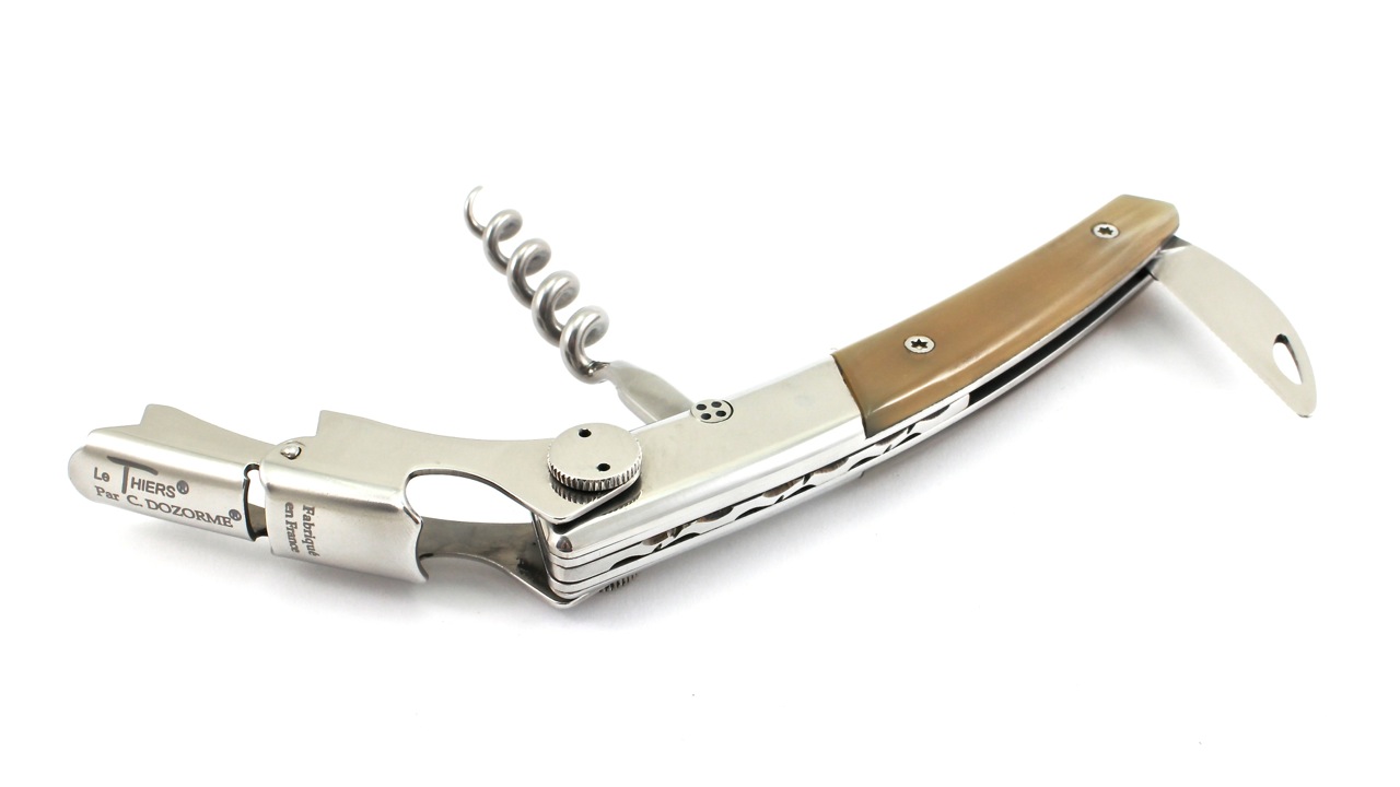 Clos-thiers-Hornspitze-3 Claude DOZORME Le Thiers sommelier knife horntip