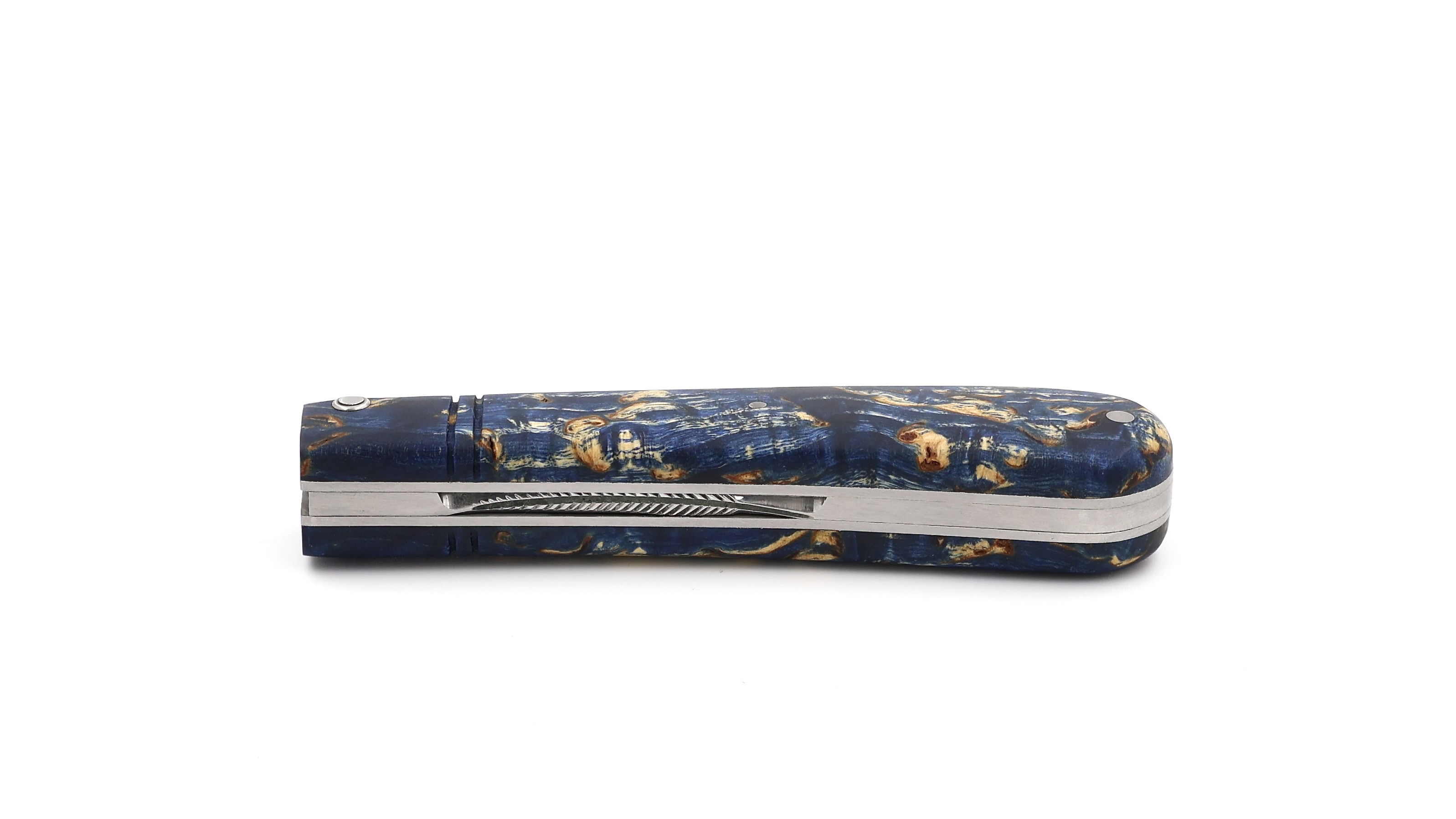 ARBALETE G. David London stabilised birchwood blue 10,5 cm
