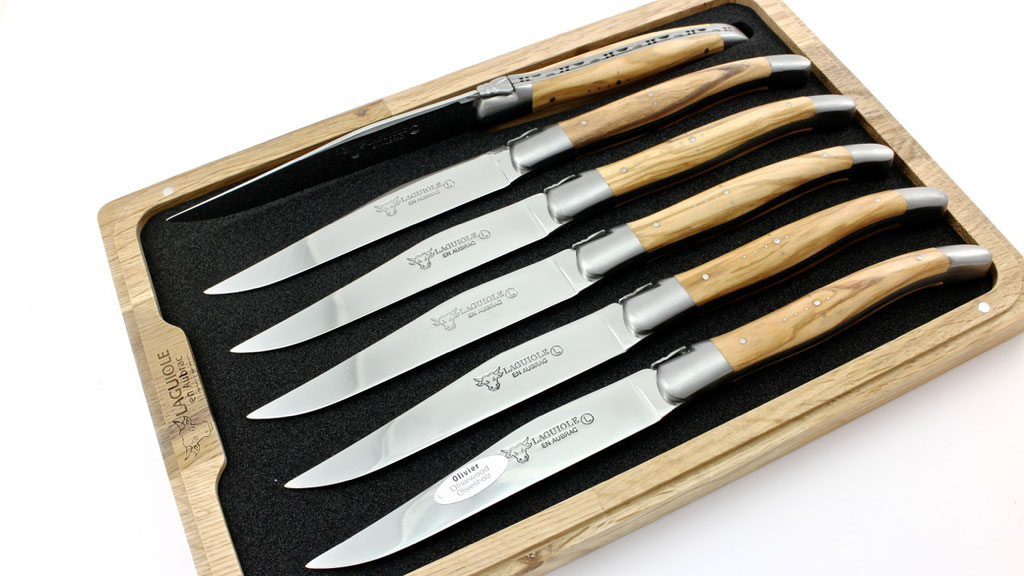laguiole_en_aubrac_olive_laguiole_steakmesser_set_02 Laguiole en Aubrac Olive Laguiole Steakmesser Set