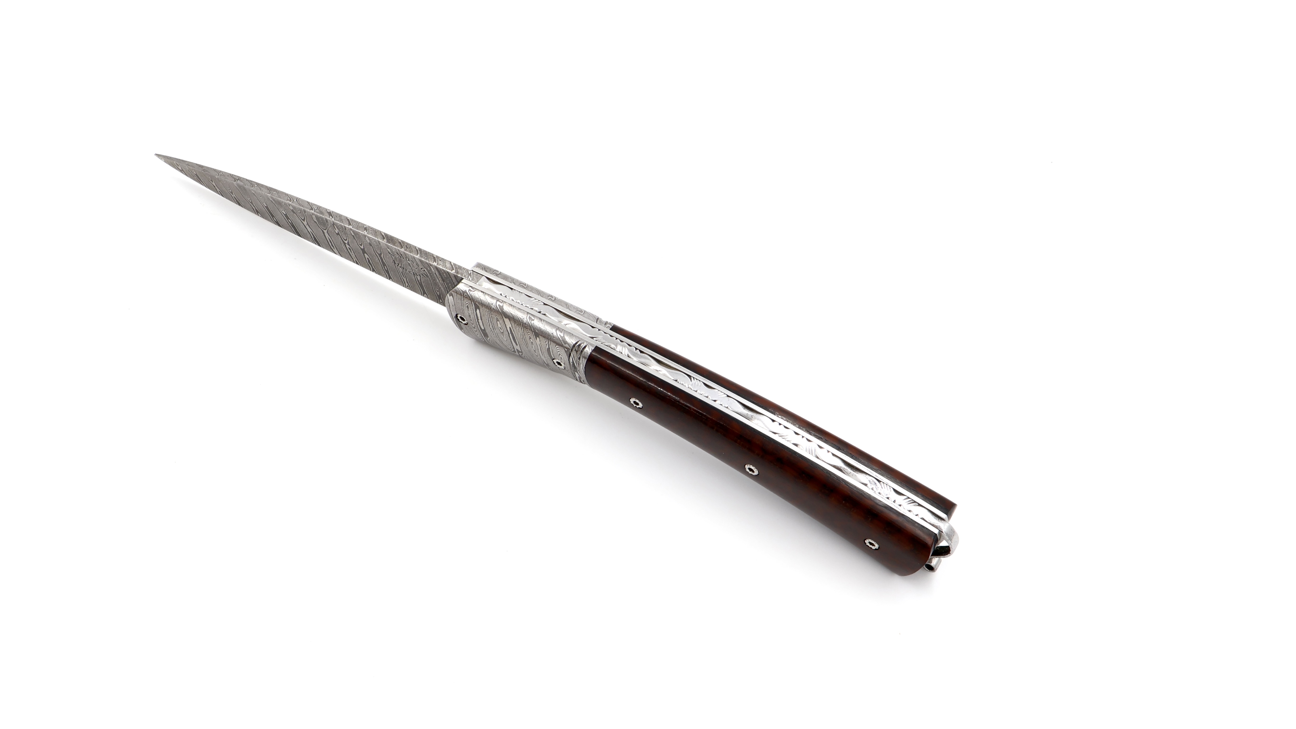 Alexandre Musso/Oliver Moretti VENDETTA snakewood damascus 