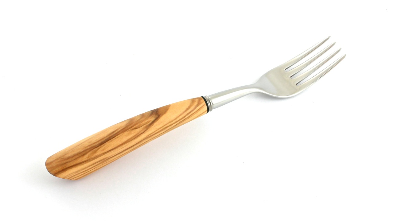 Saladini Steakgabel-Set  4-tlg. oder 6-tlg. Olive